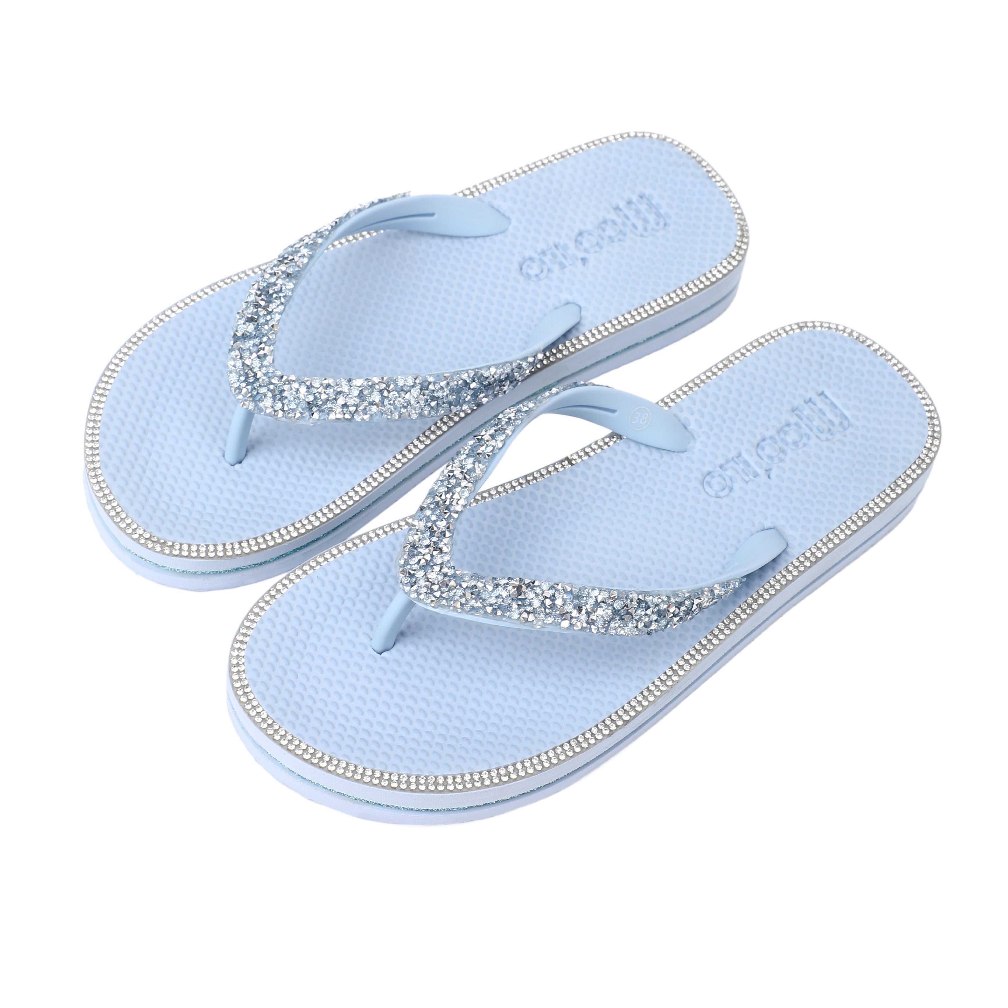 Flip-Flop / Beate - Hellblau / B-Ware - Bitte Beschreibung lesen