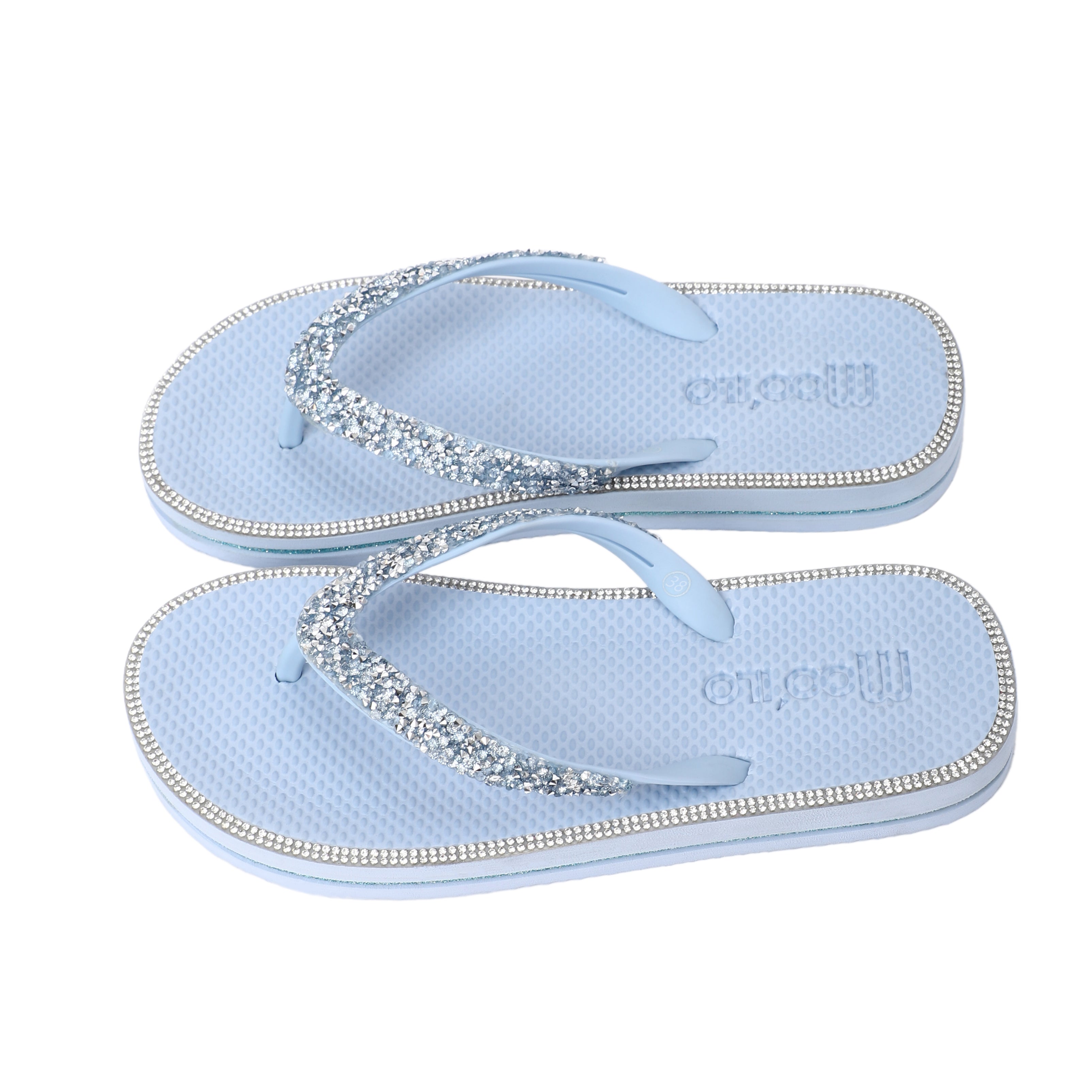 Flip-Flop / Beate - Hellblau / B-Ware - Bitte Beschreibung lesen