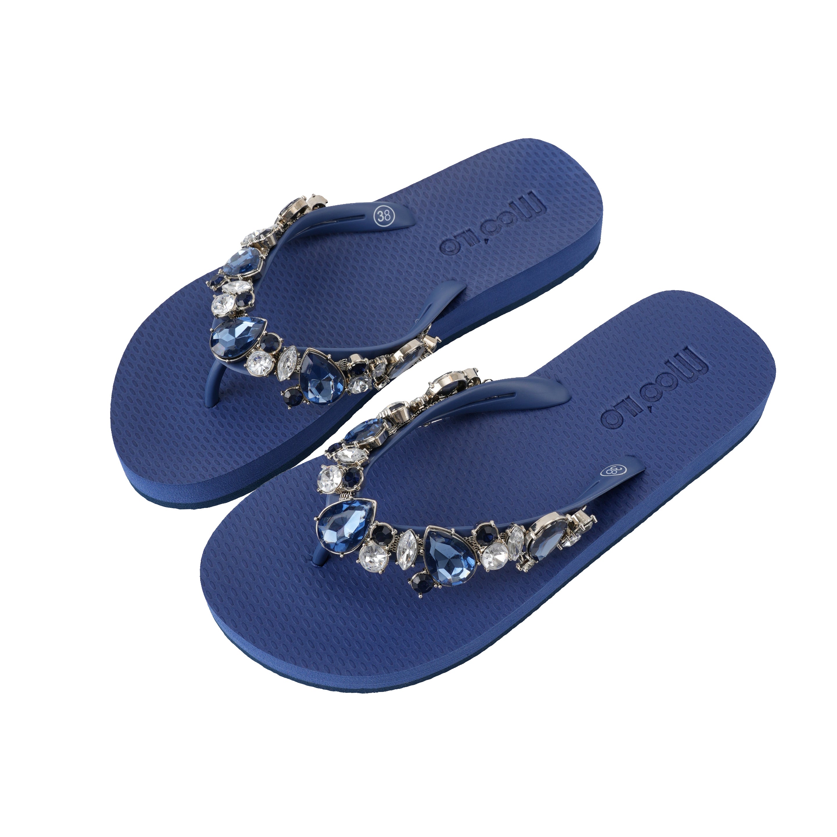Flip-Flop / Katja - Blau Indigo