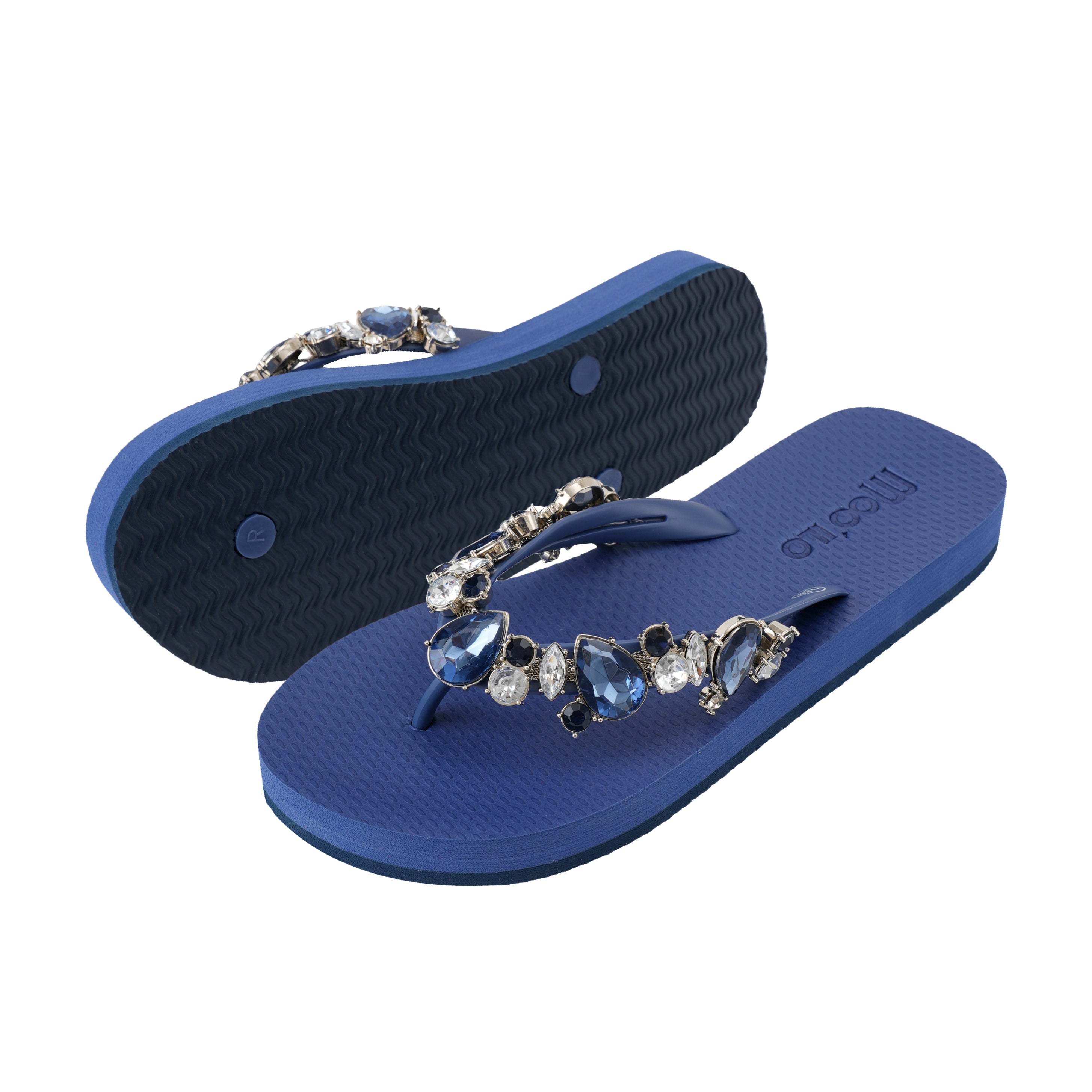 Flip-Flop / Katja - Blau Indigo