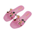 Pantolette / Beatrice - Pink Transparent