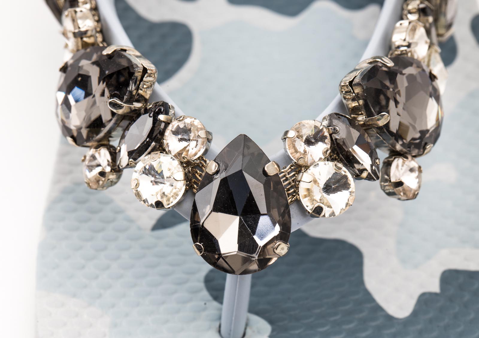 Flip-Flop / Camouflage Grau - Grau