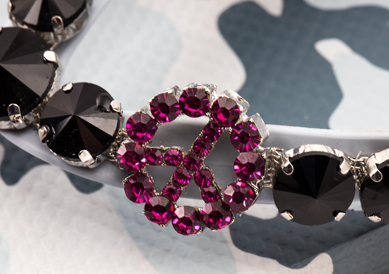 Flip-Flop / Camouflage Grau - Peace