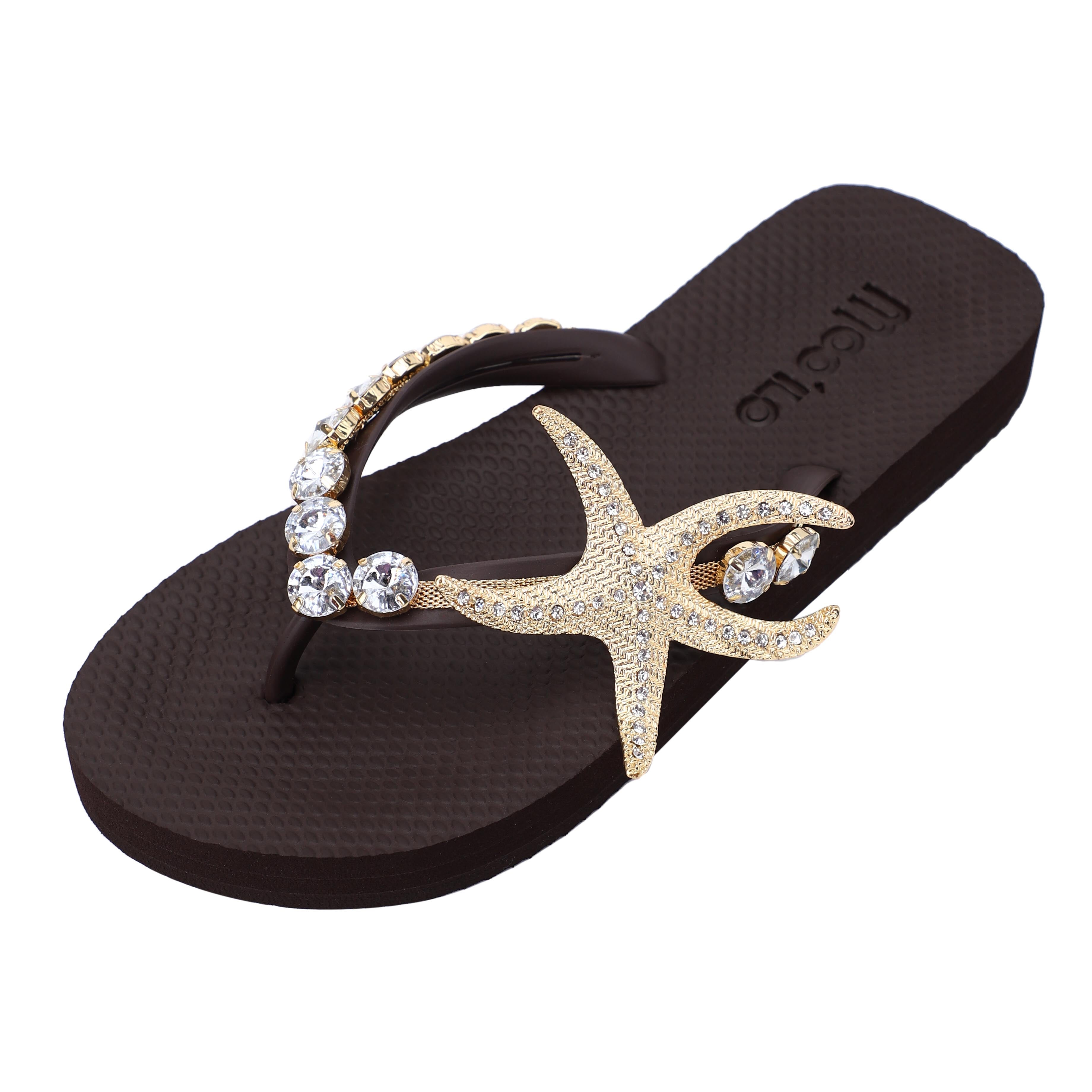 Flip-Flop / Seestern - Dunkelbraun