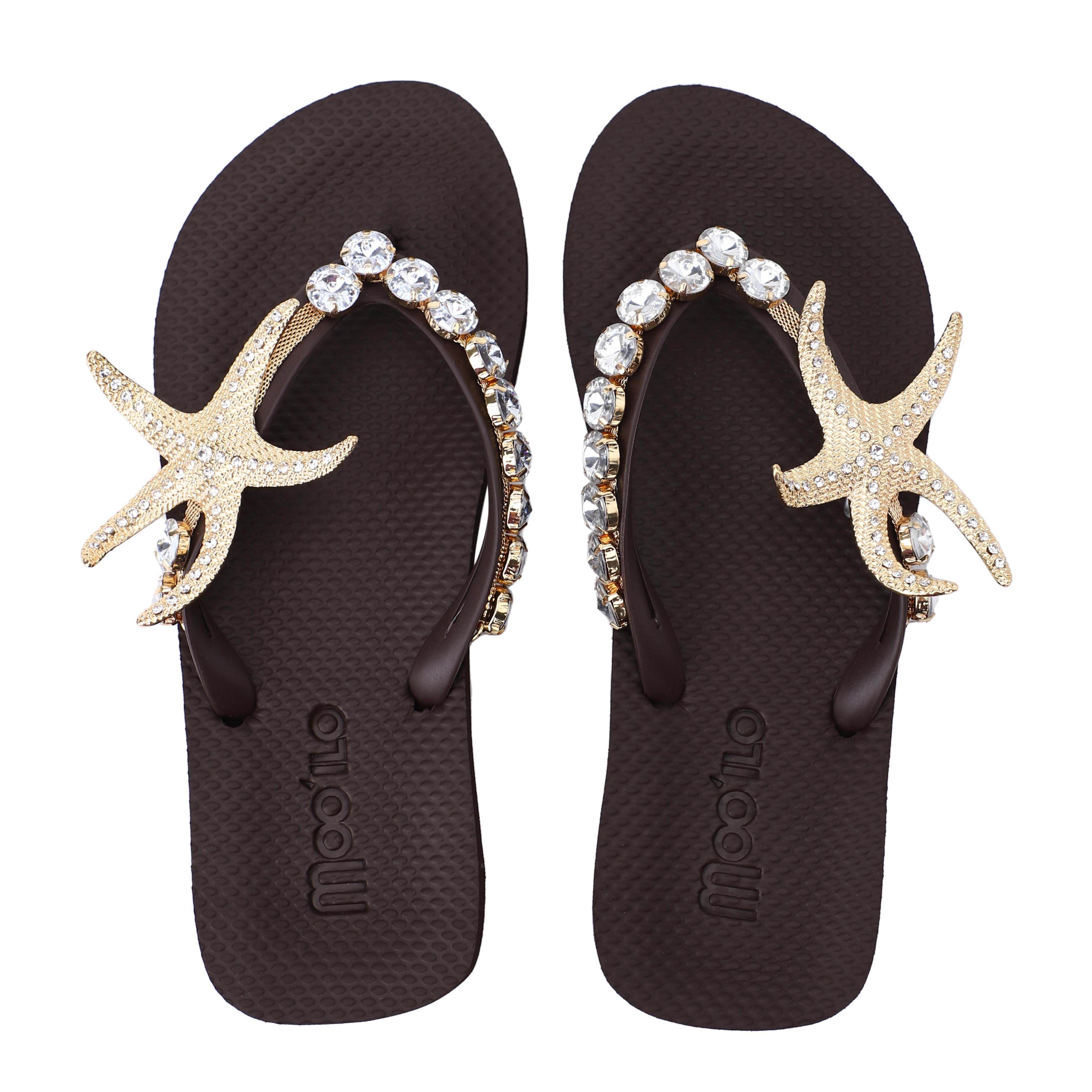 Flip-Flop / Seestern - Dunkelbraun