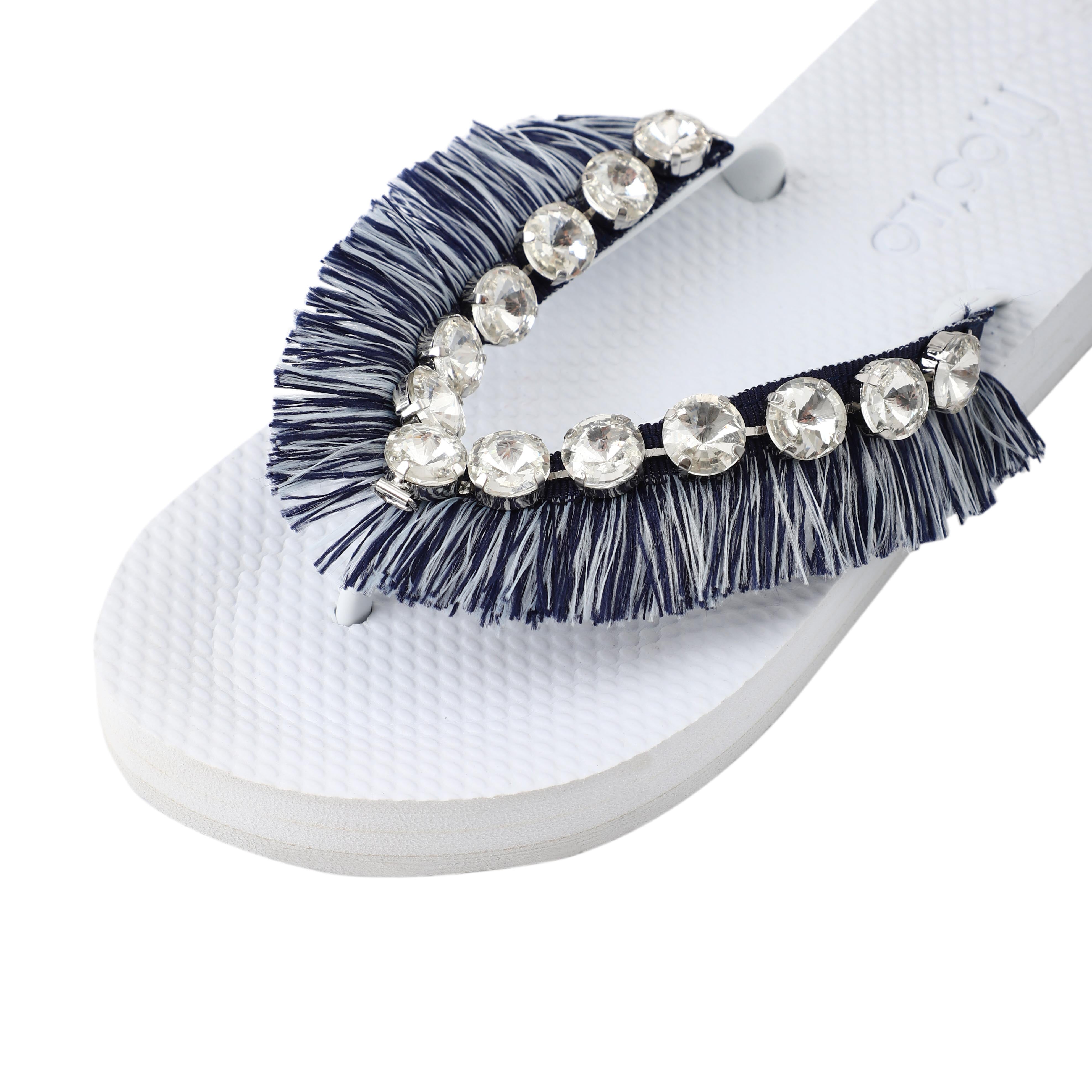 Flip-Flop / Franzen - Weiß