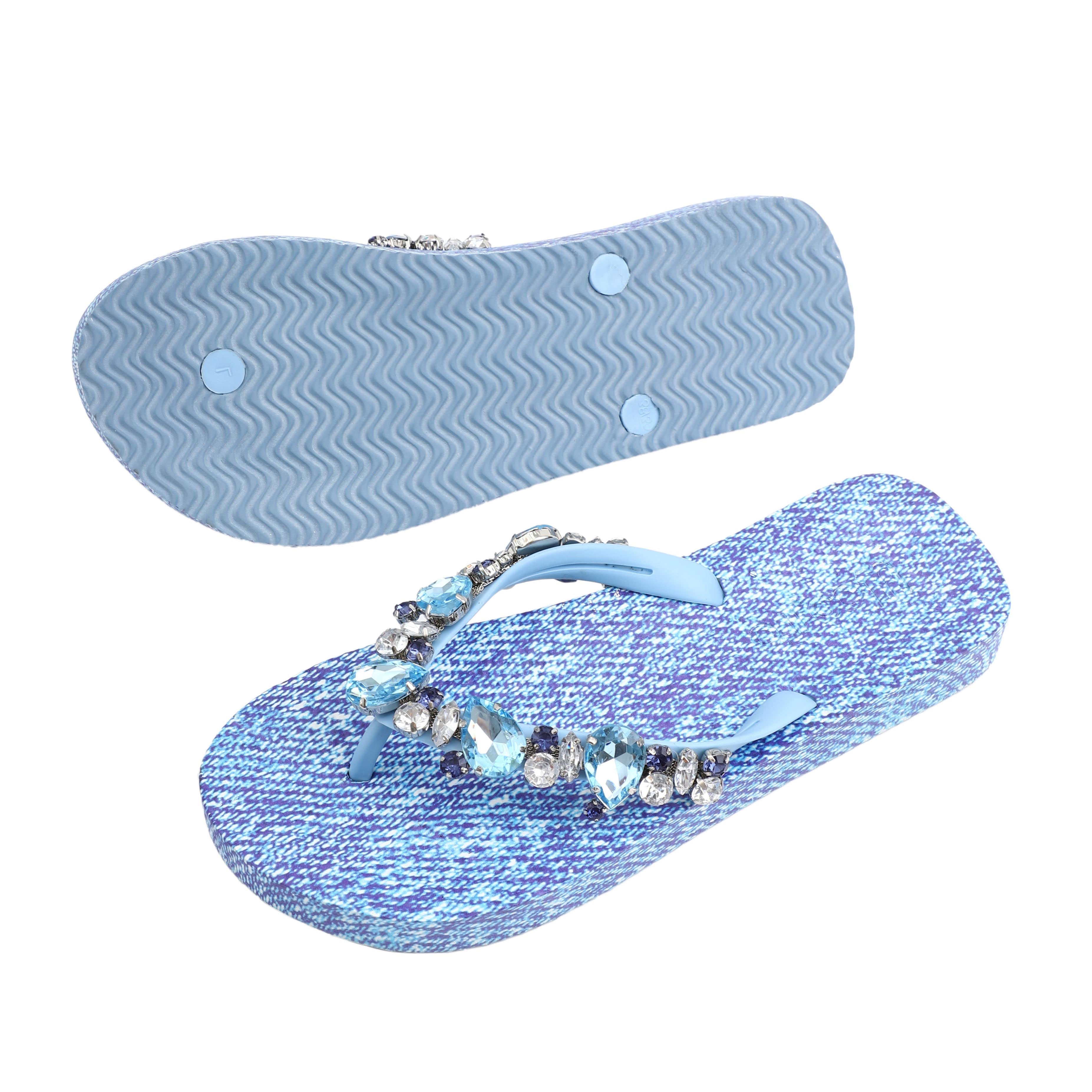 Flip-Flop / Katja - Jeans /  B-Ware - Druck kann sich lösen
