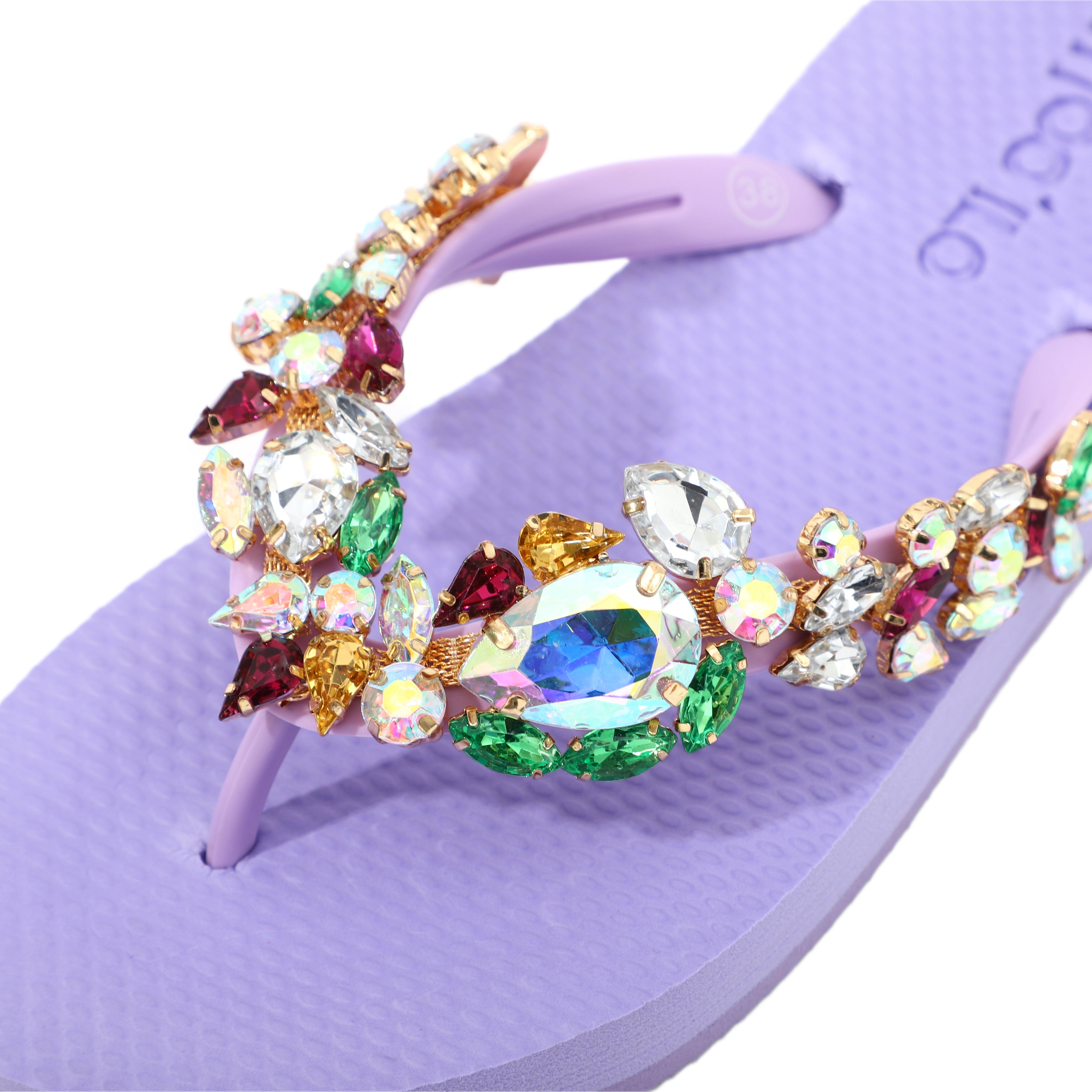 Flip-Flop / Diamant - Bunt-Flieder