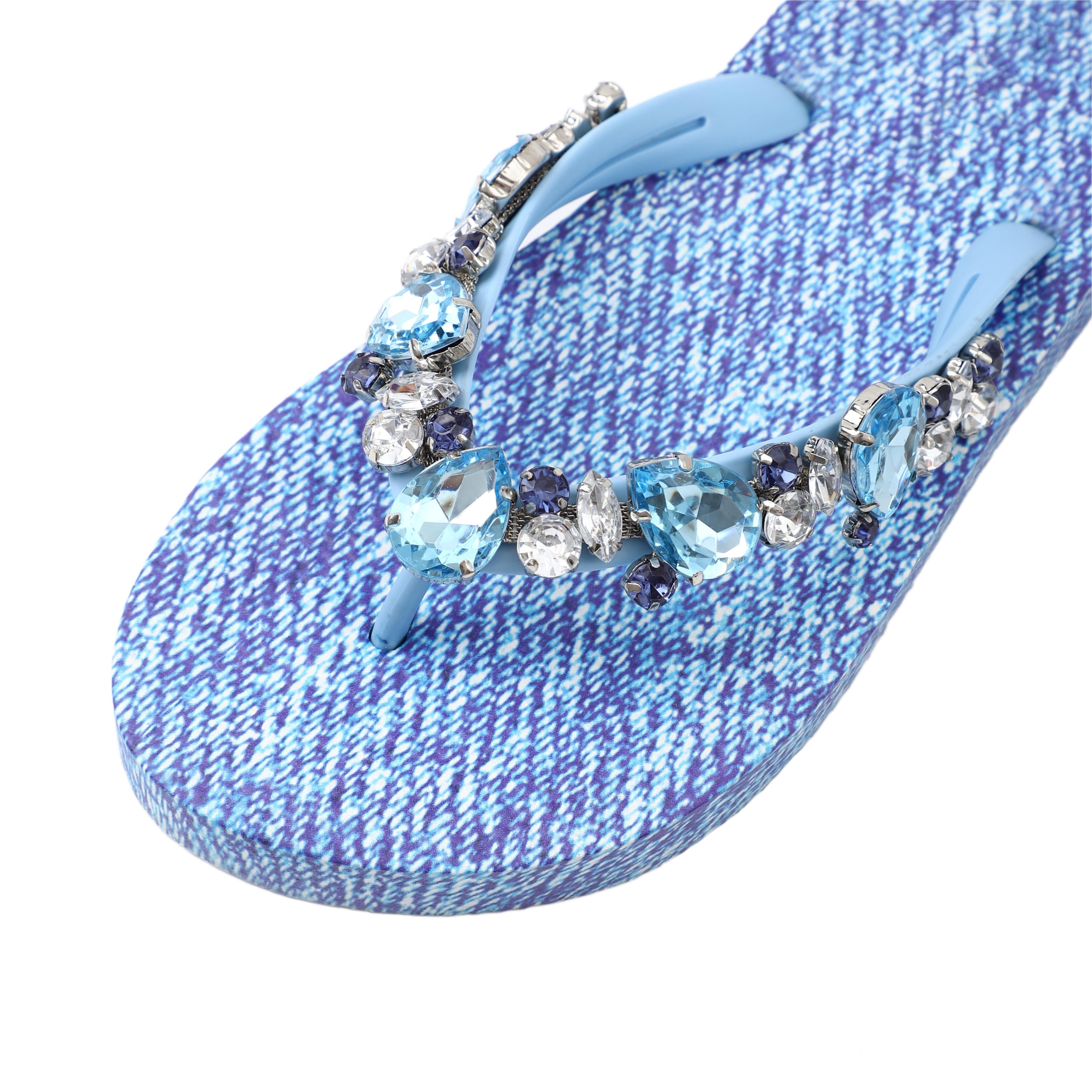 Flip-Flop / Katja - Jeans /  B-Ware - Druck kann sich lösen