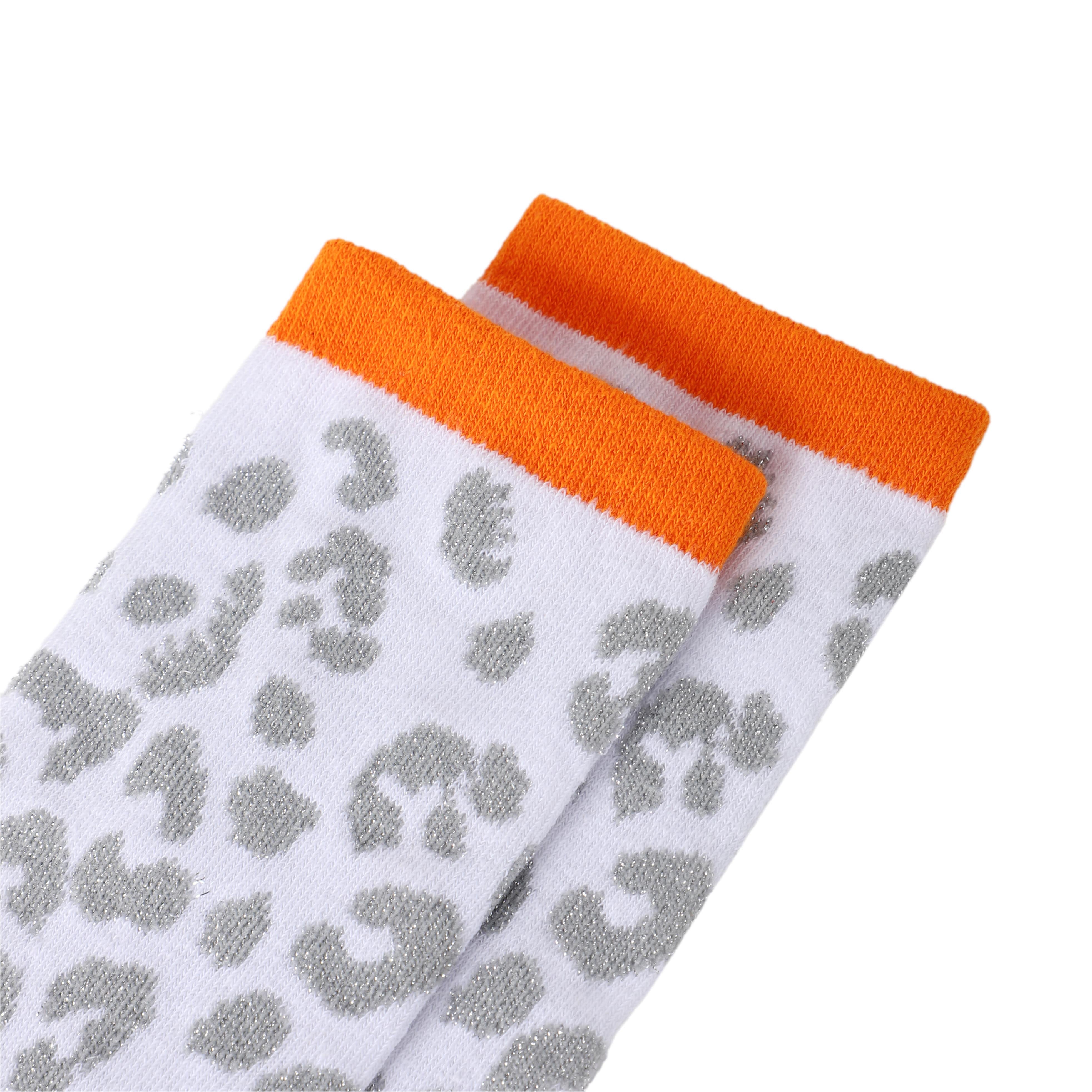 Socken / Leo Weiß-Silber