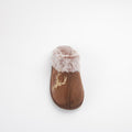 Hausschuhe / Slipper Hirsch - Braun