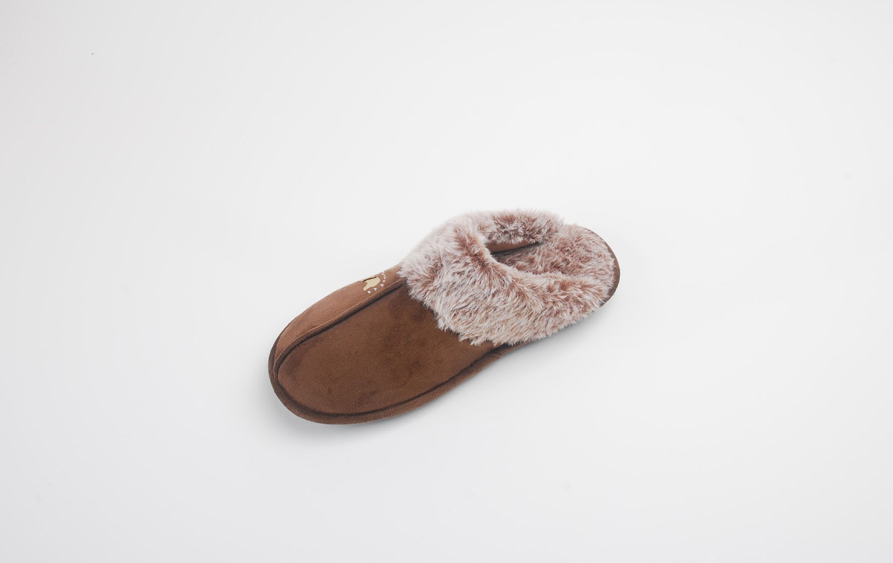 Hausschuhe / Slipper Dackel - Braun