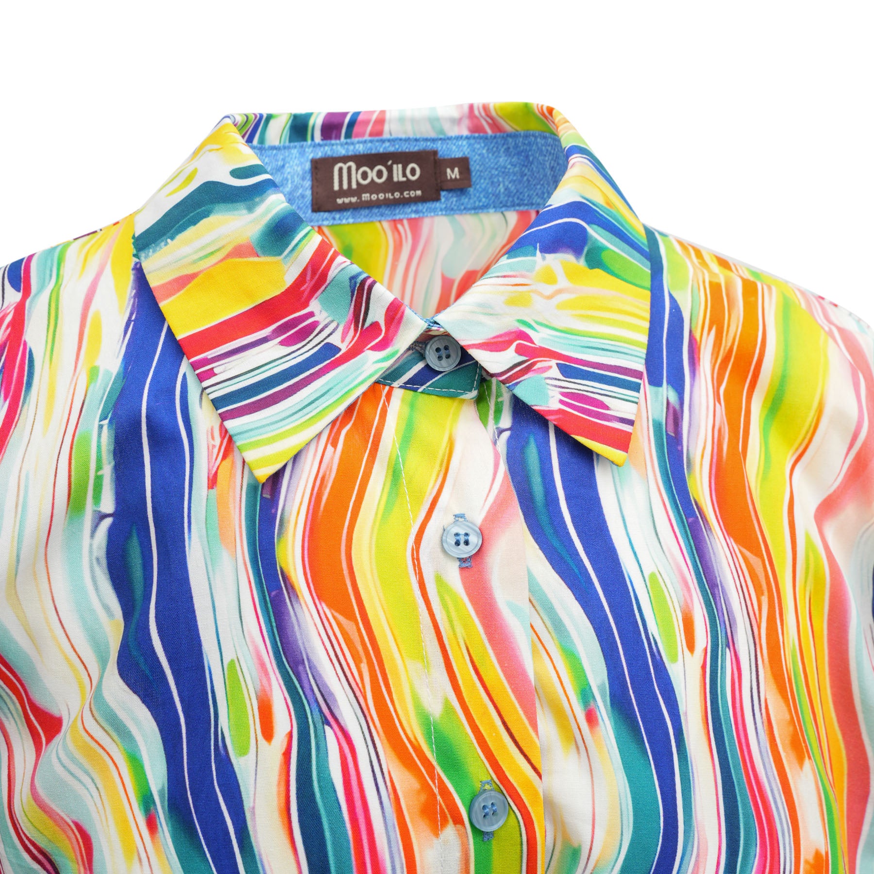 Kleider / Kleid mit Gürtel - Rainbow