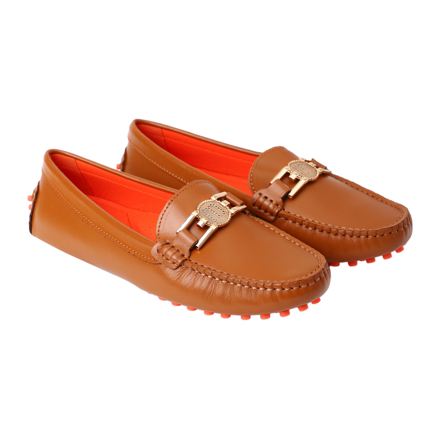 Schuhe / Moccasins - Braun