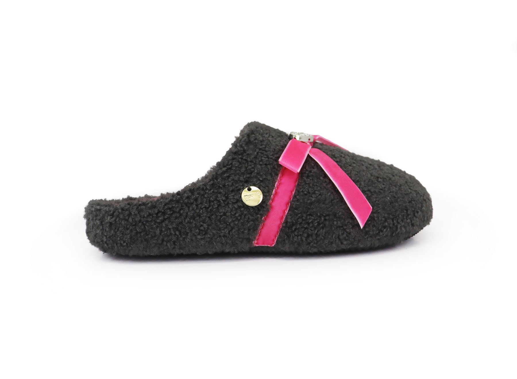 Hausschuhe / Slipper Schleife - Pink