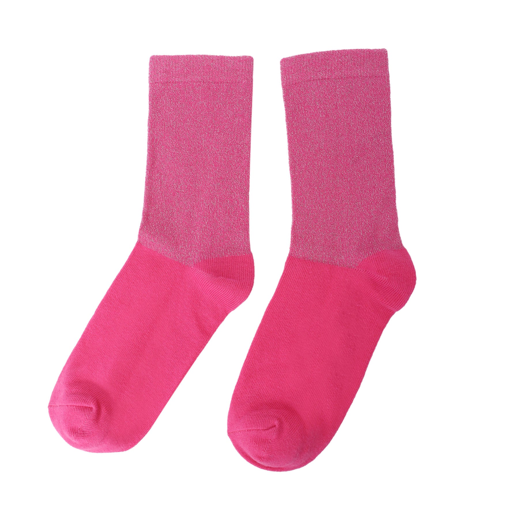 Socken / Lurex Pink