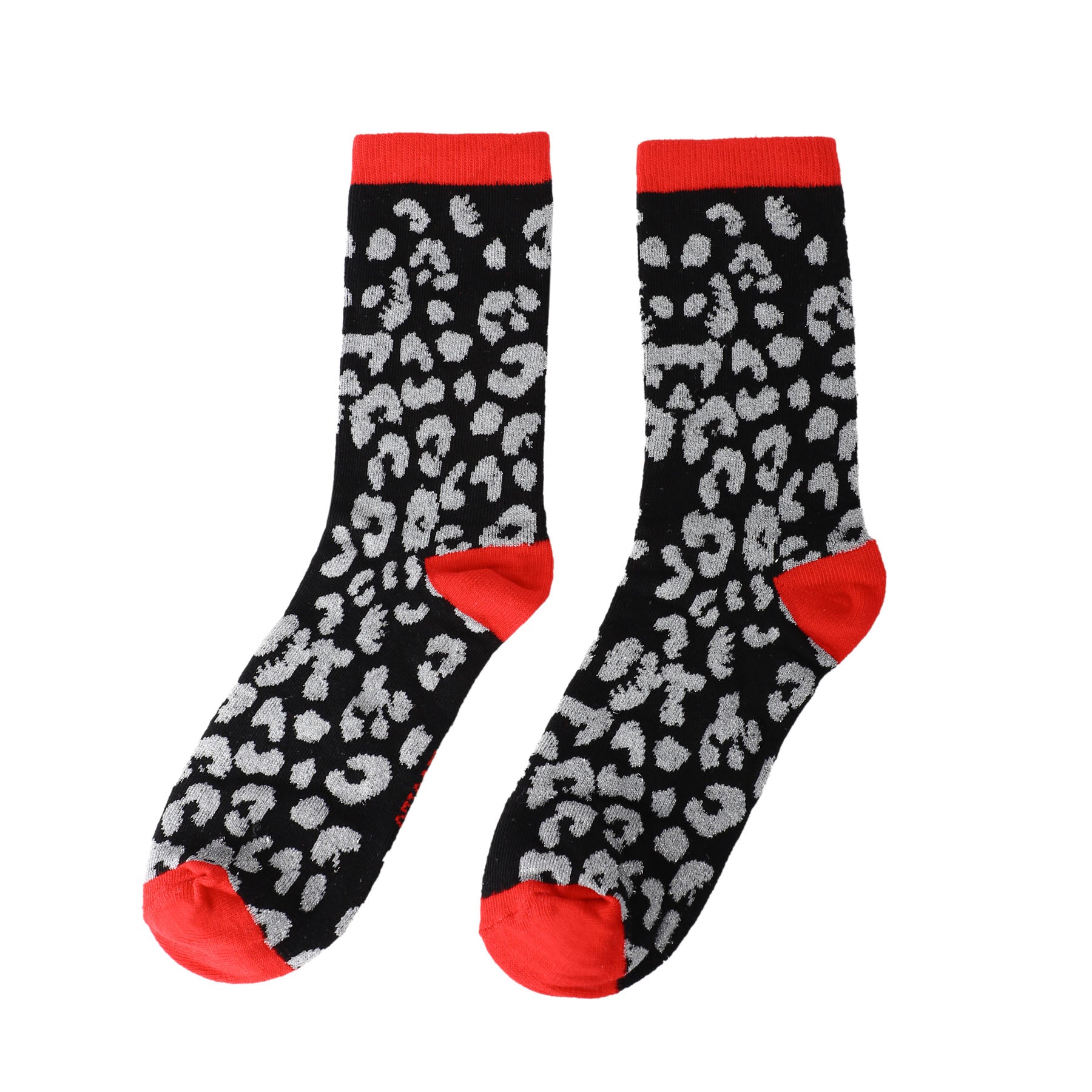 Socken / Leo Schwarz-Silber