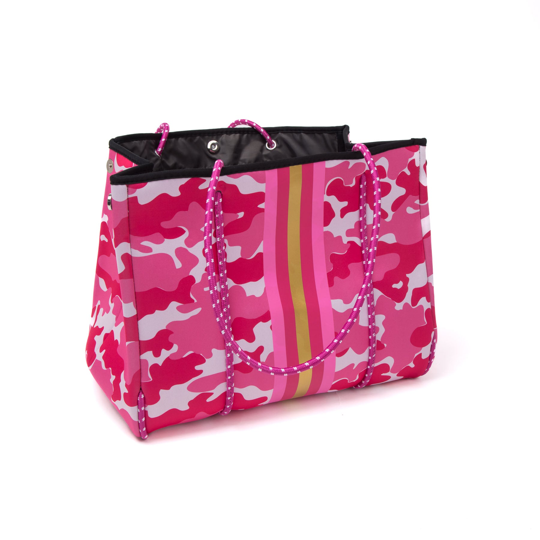 Taschen / Neopren-Shopper Lilly - Camouflage Pink