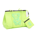 Taschen / Neopren-Shopper Lilly - Bär Neongrün