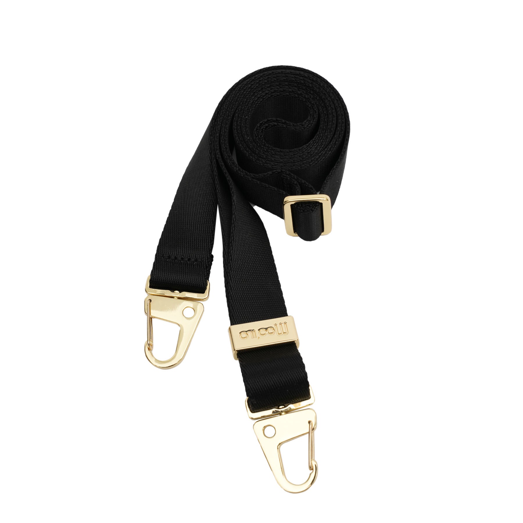 Accessoires / Taschengurt - Schwarz - Gold