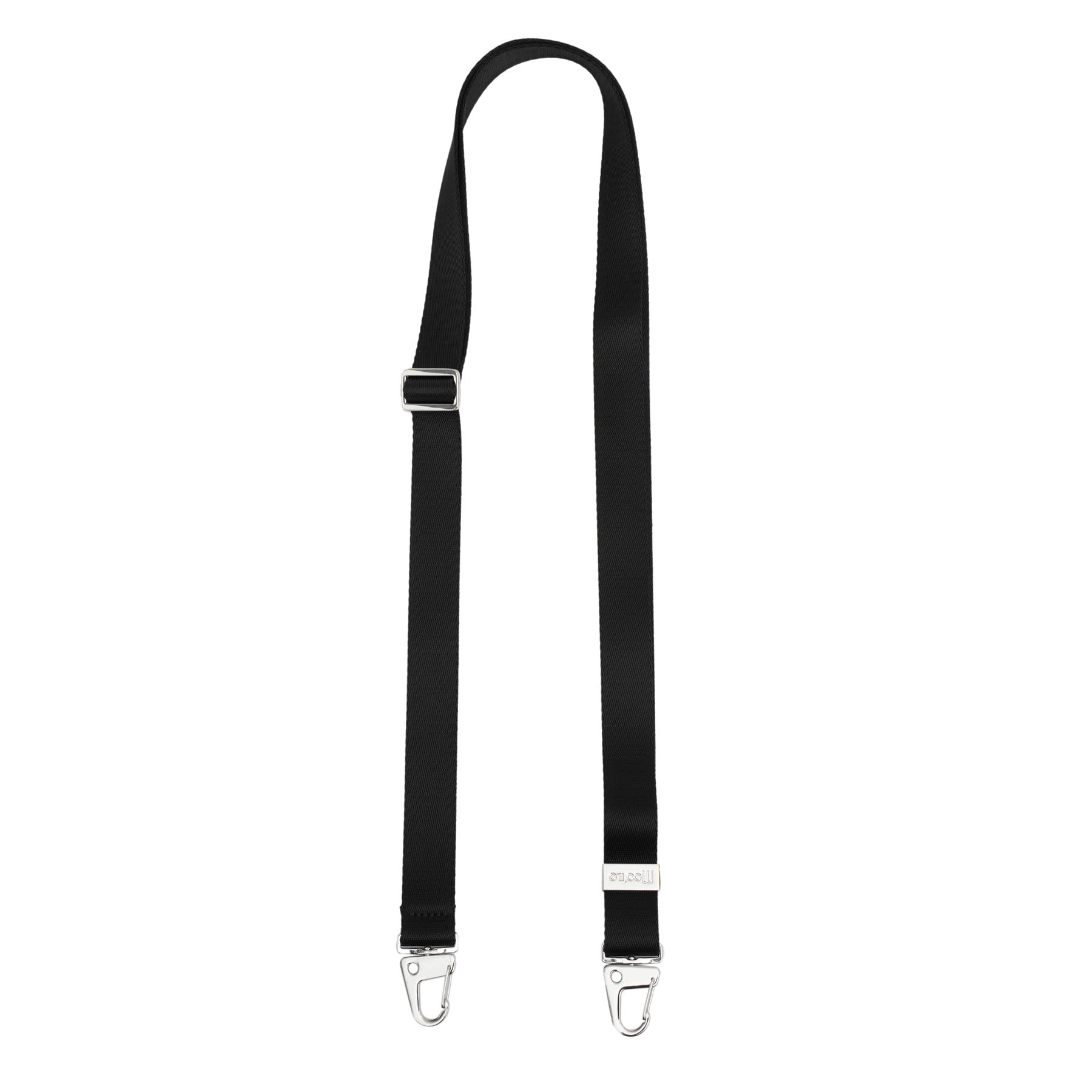 Accessoires / Taschengurt - Schwarz - Silber