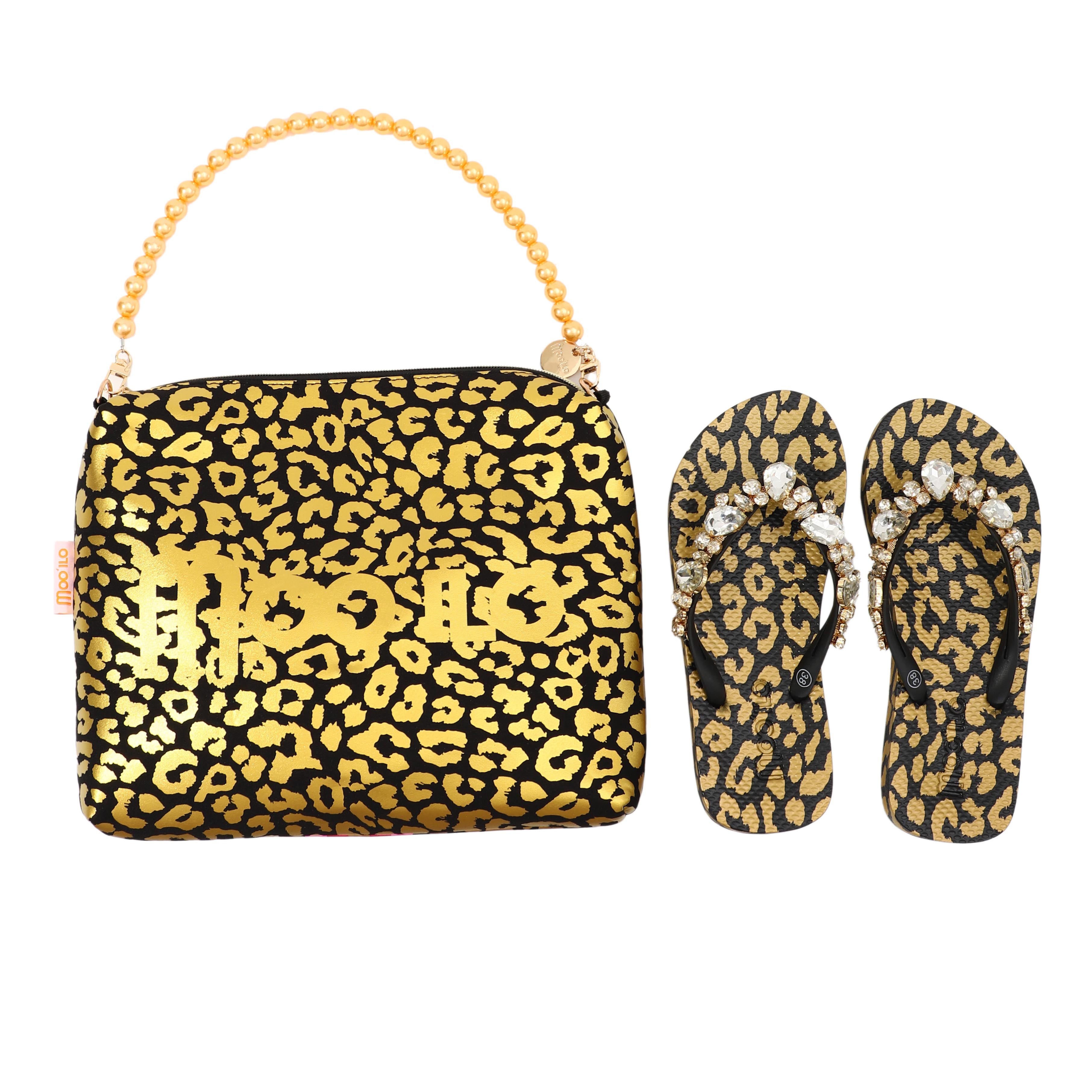 Flip-Flop / Leo Schwarz - Gold / Gold