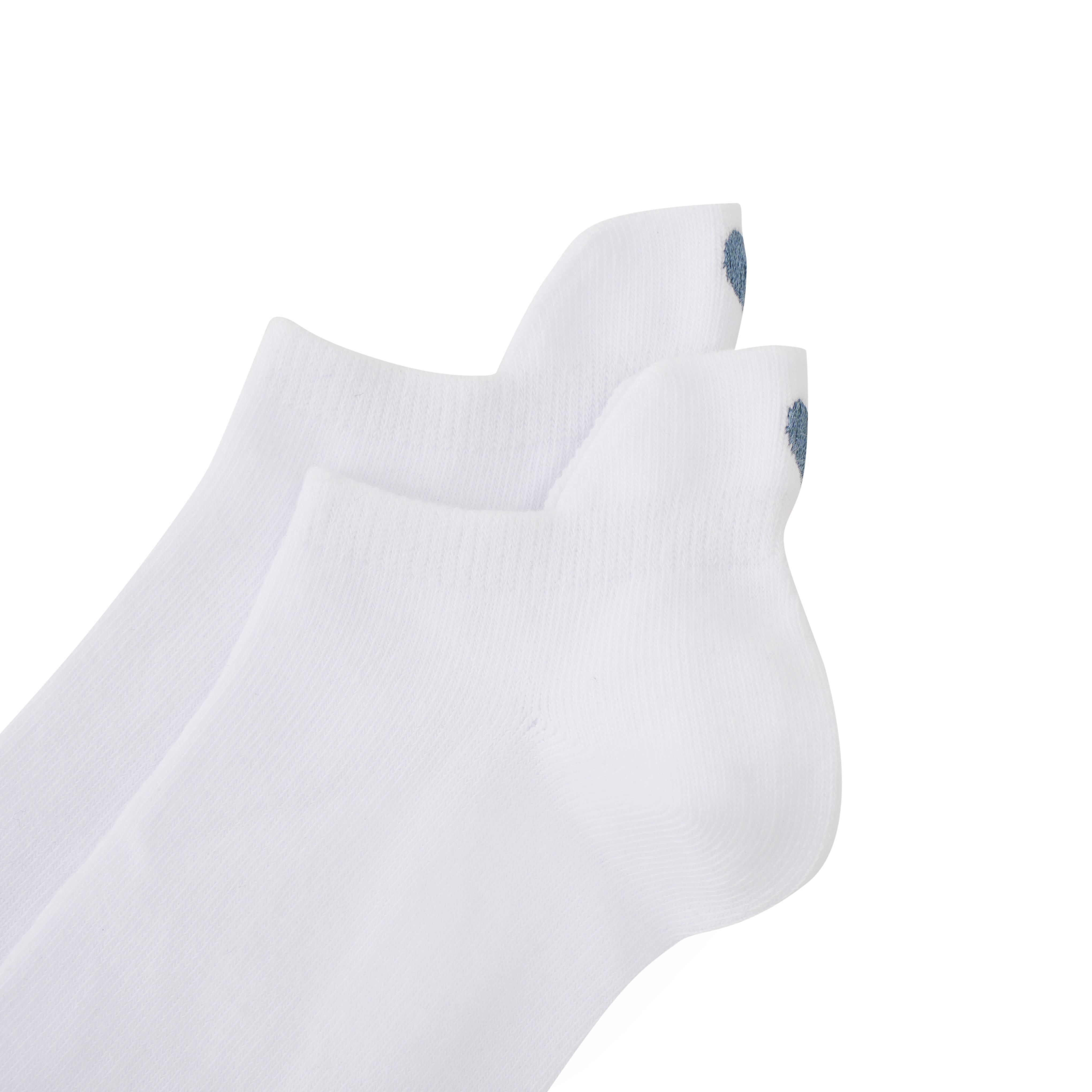 Socken / Streifen - Weiß-Blau