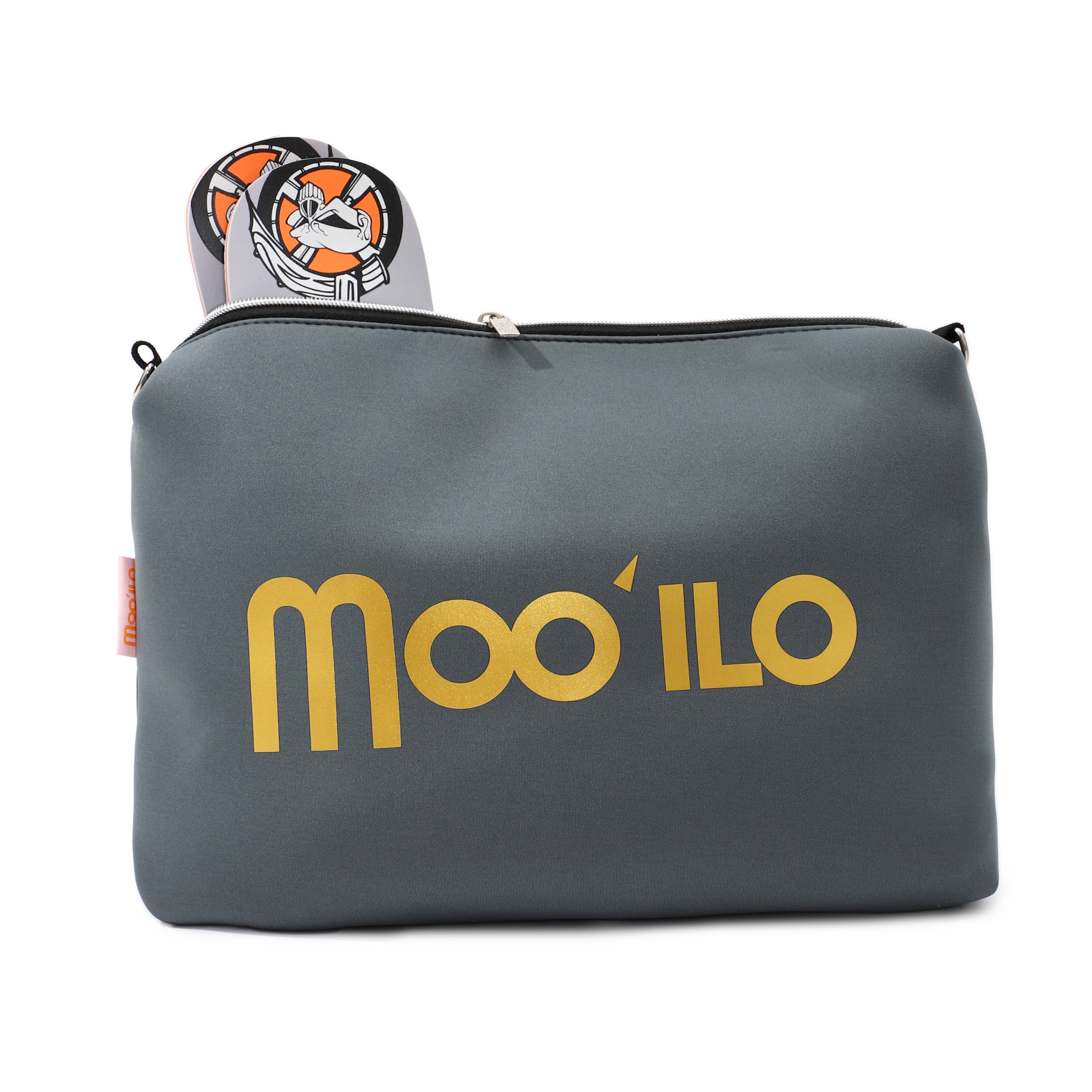 Flip-Flop Herren / Totenkopf Grau