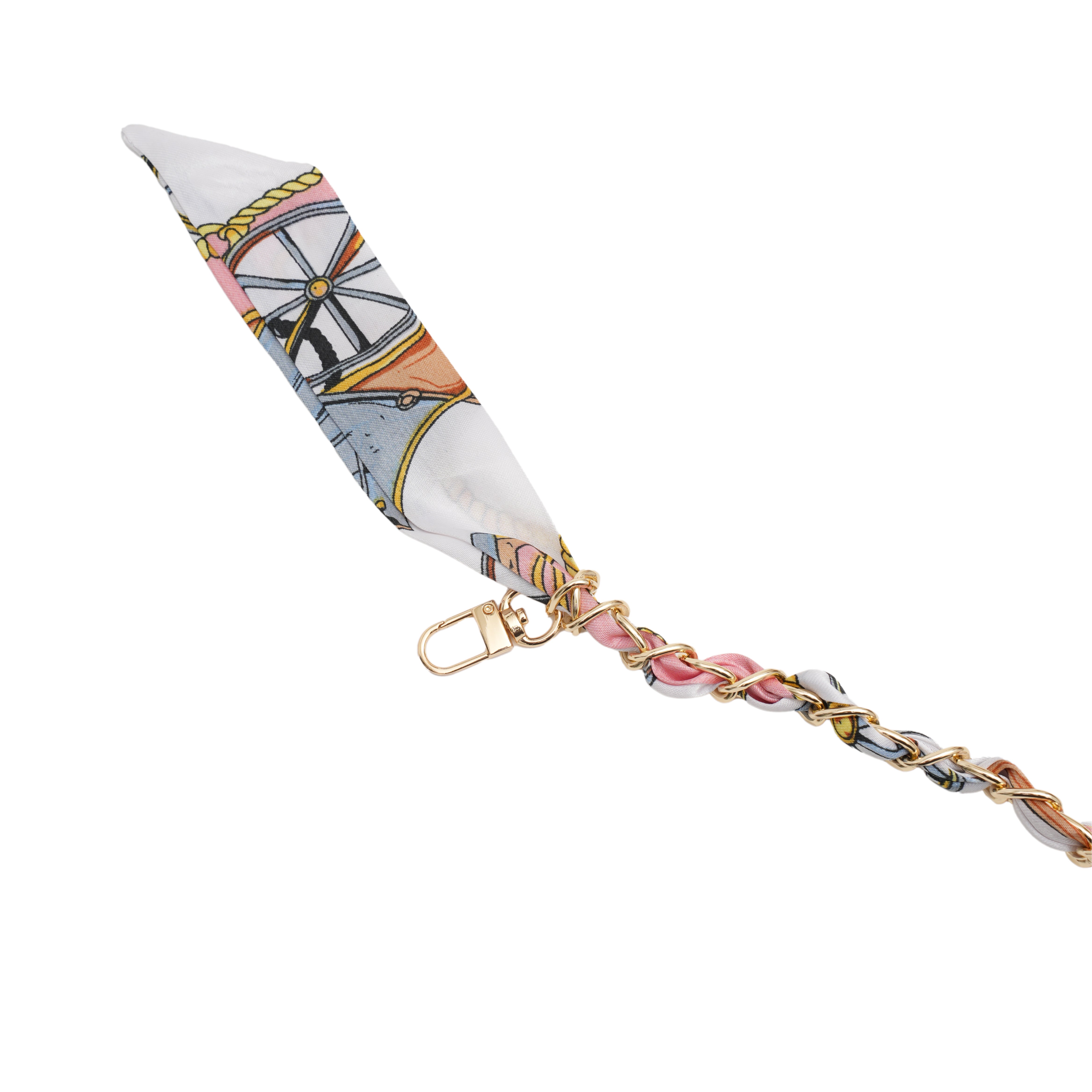 Accessoires / Handy- & Taschenkette Satin - Blush Wheel