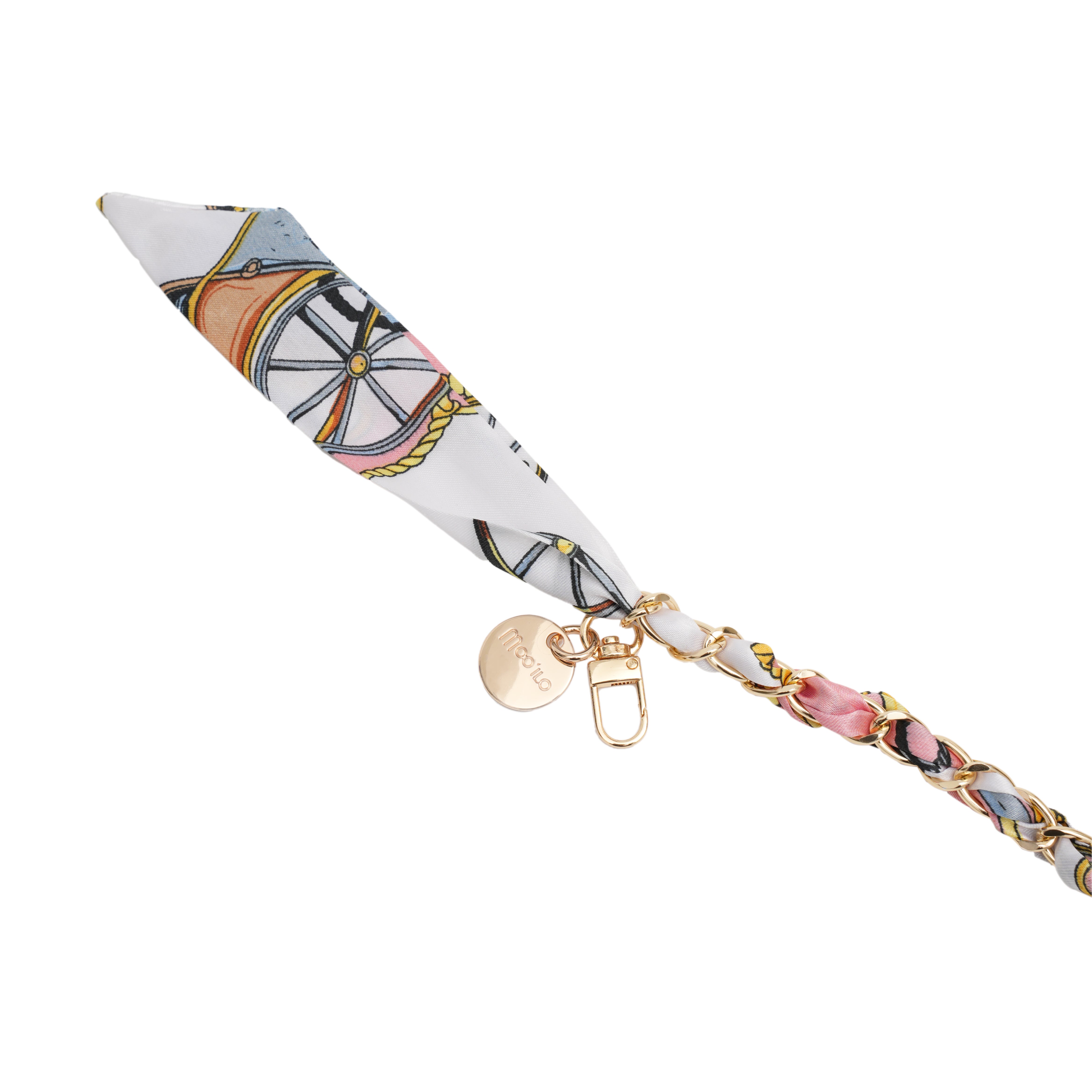 Accessoires / Handy- & Taschenkette Satin - Blush Wheel