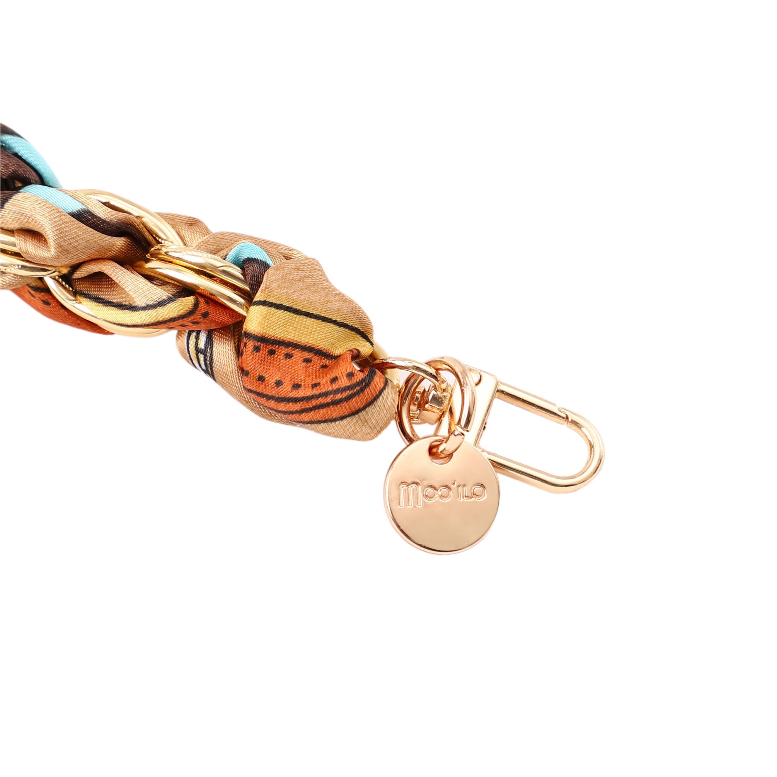 Accessoires / Handy- & Taschenkette Satin in verschiedenen Längen erhältlich - Mocca Belt