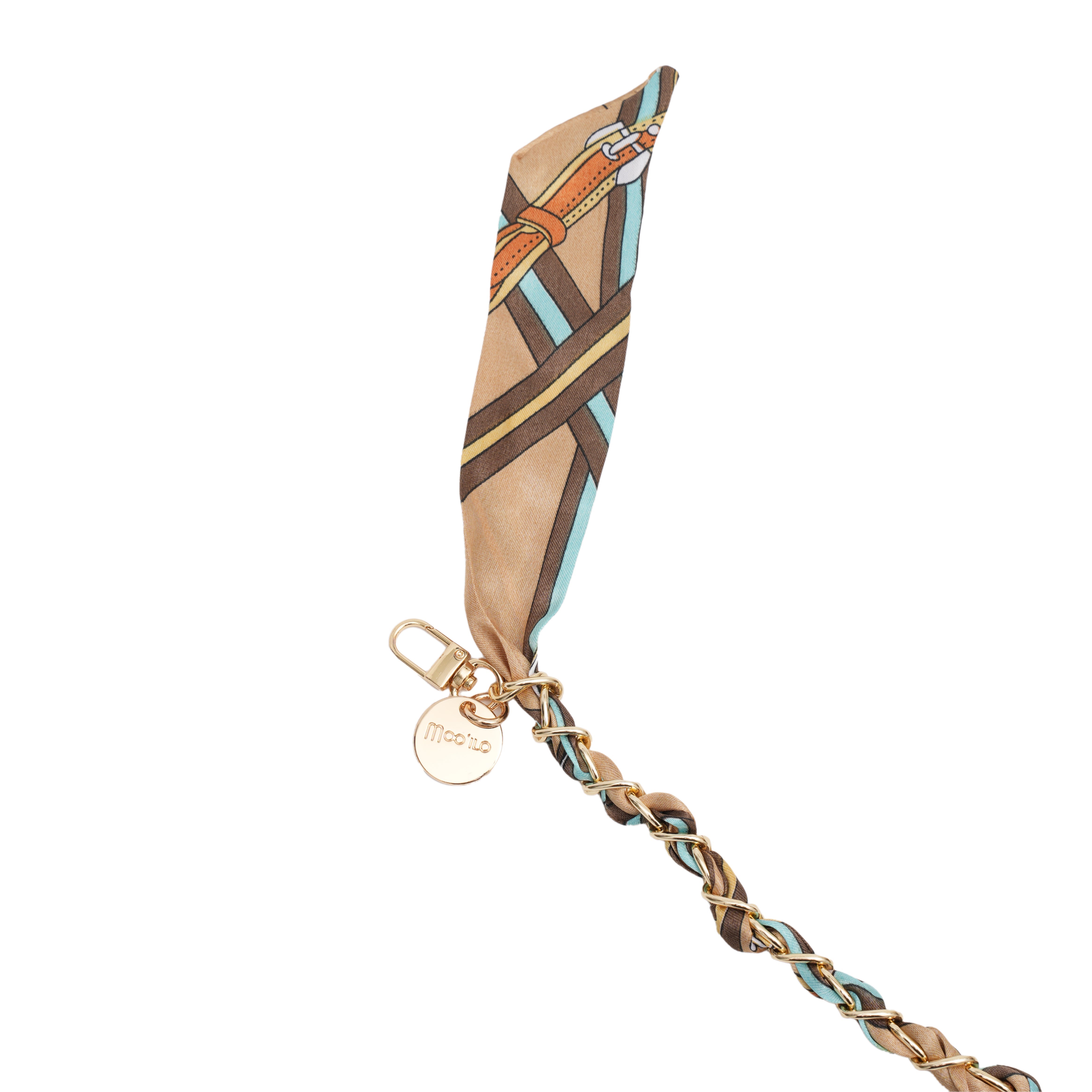 Accessoires / Handy- & Taschenkette Satin in verschiedenen Längen erhältlich - Mocca Belt