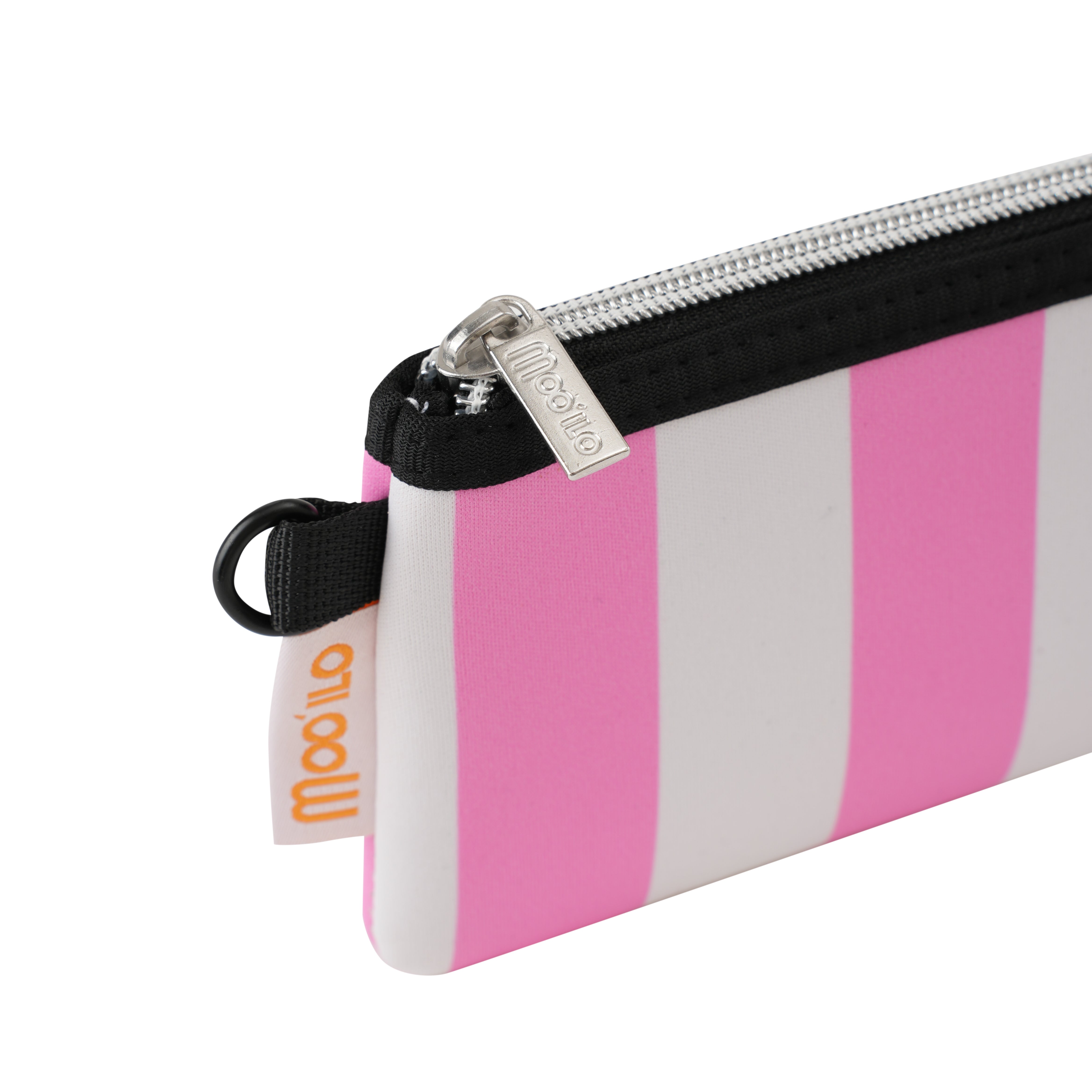 Socken / Streifen - Weiß-Pink