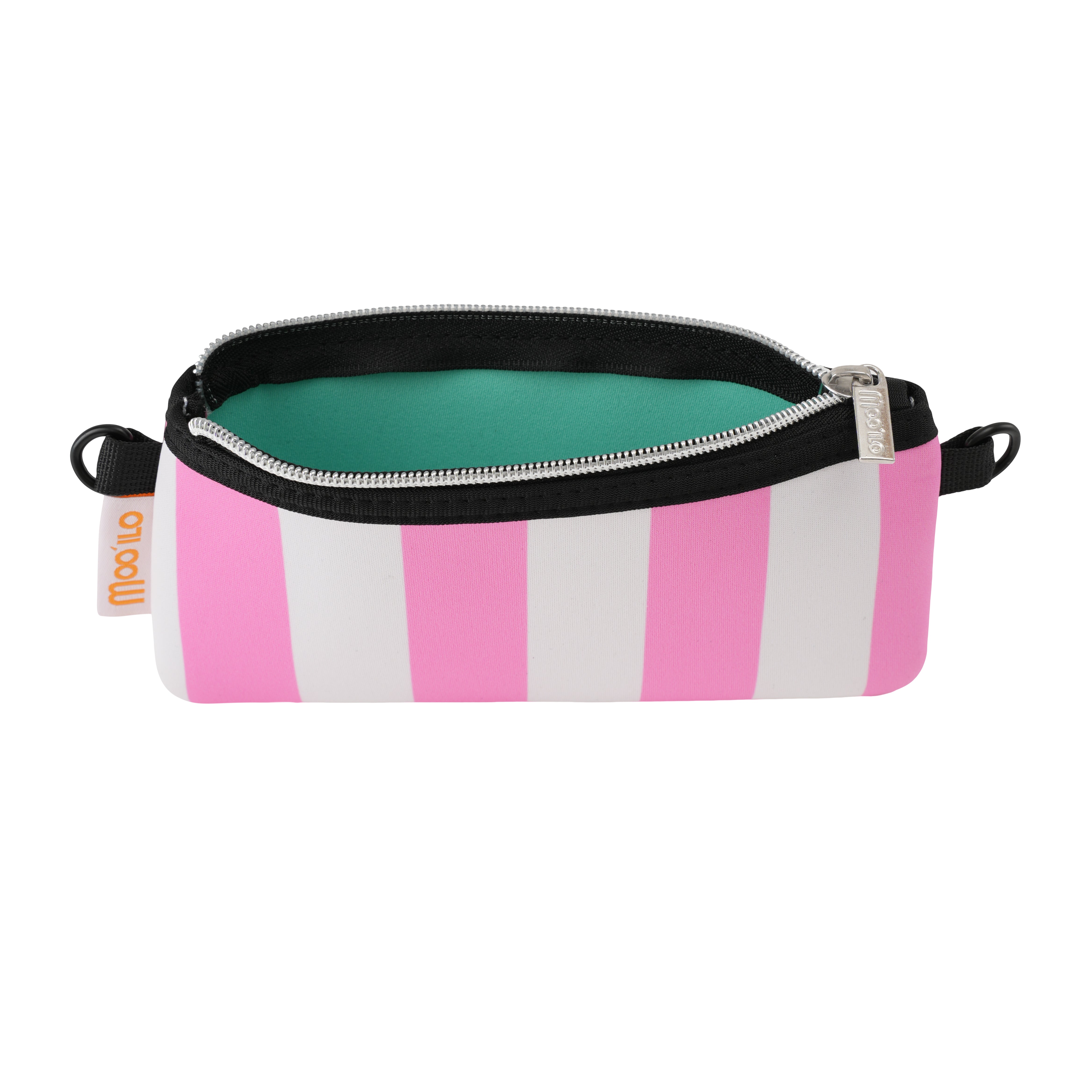 Socken / Streifen - Weiß-Pink