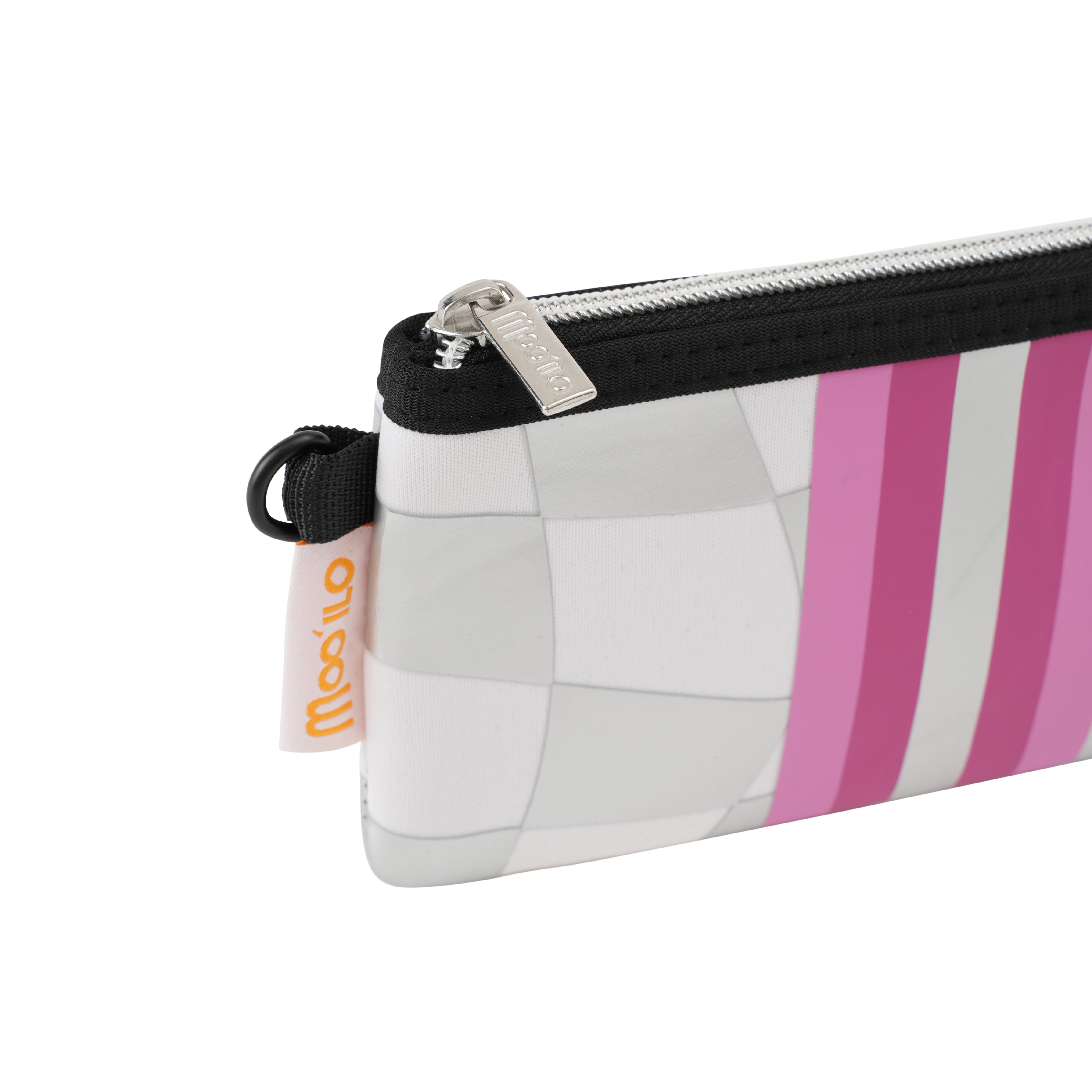 Socken / Karo - Weiß-Silber