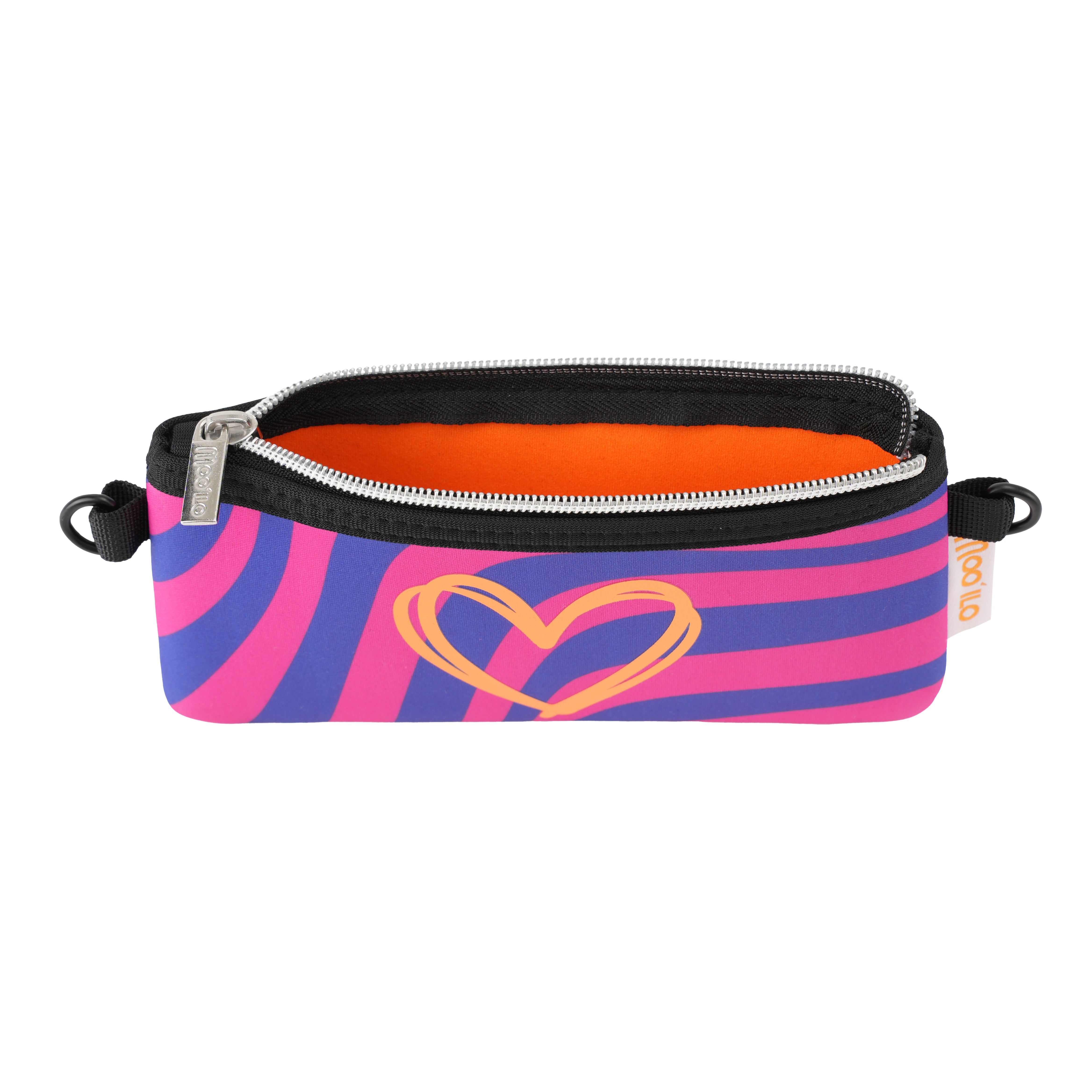 Socken / Wellen Herz - Orange