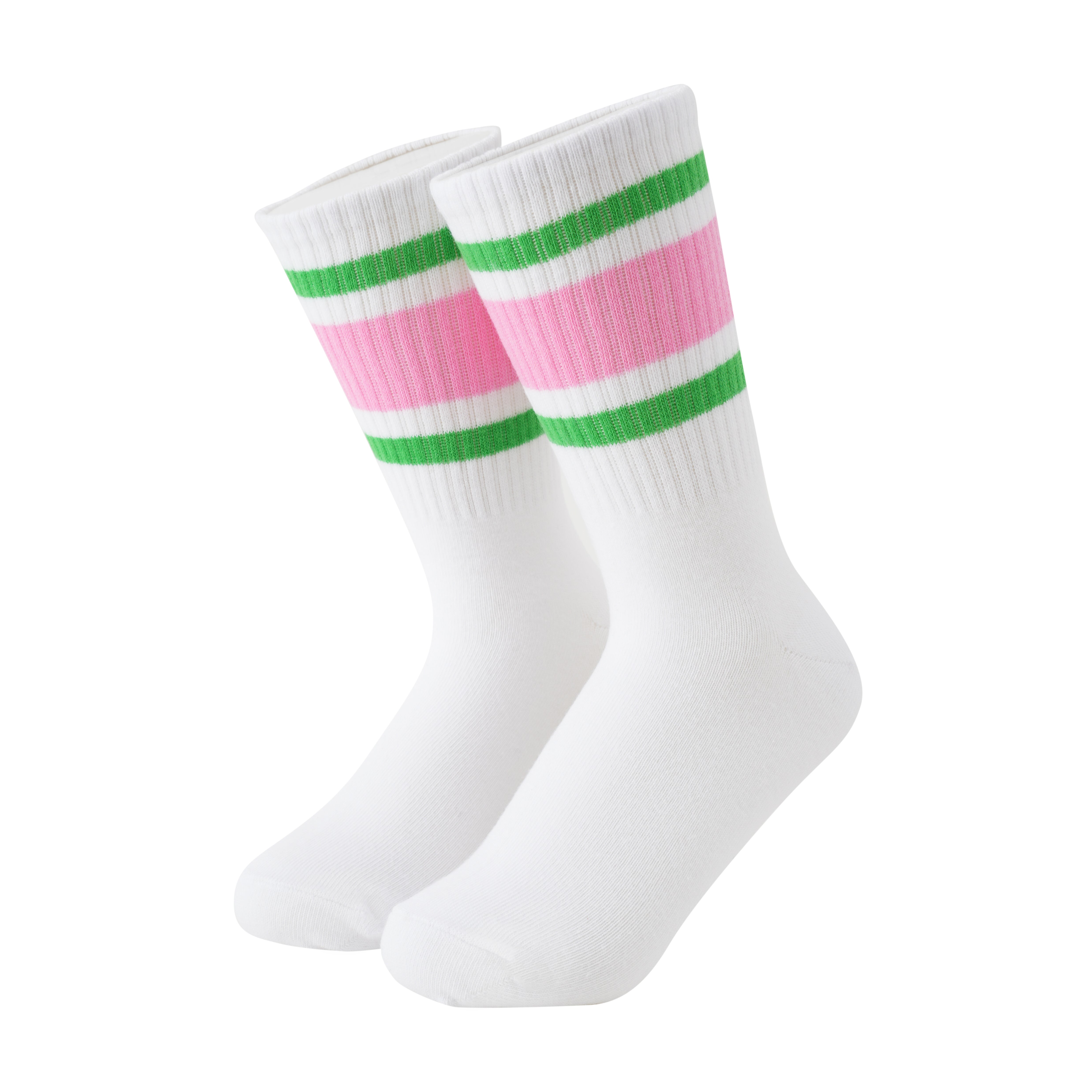 Socken / Wellen Herz - Pink