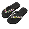 Flip-flop / Regnbue - Sort