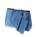 Bolsos / Shopper de terciopelo Mary - Azul