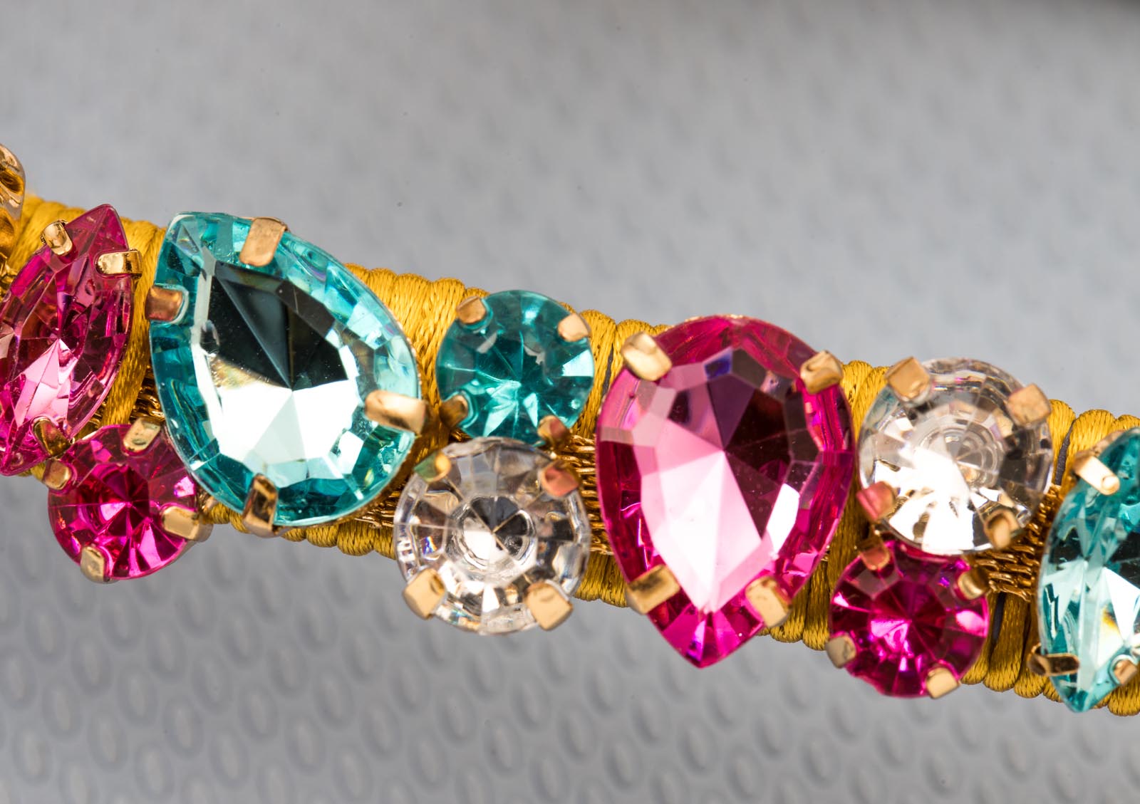 Flip-Flop / Hellblau - Band - Gold