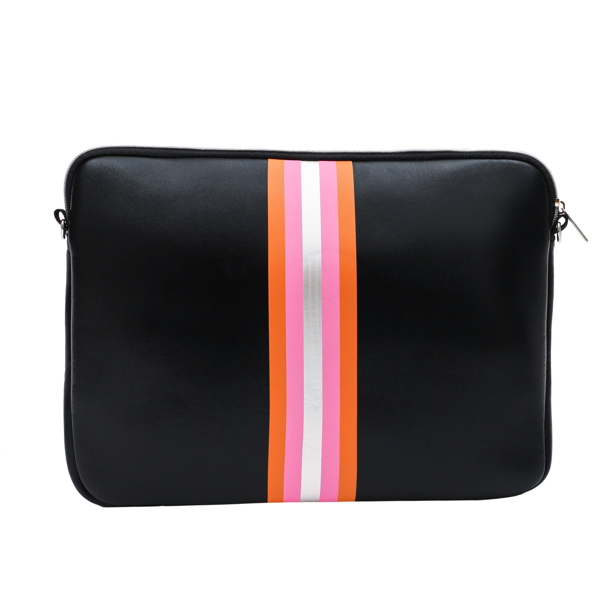 Chinelos / Anna Metallic - Preto / embalados numa bolsa de neopreno metálica / Produto de qualidade B