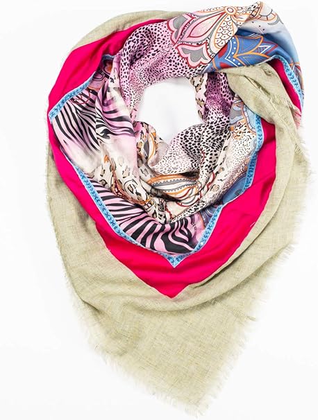 Sciarpa - Foulard / Monica Pura Lana di Agnello Nero