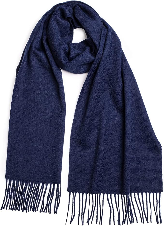 Schal - Tuch  / Kaschmir Klassiker "Navy"