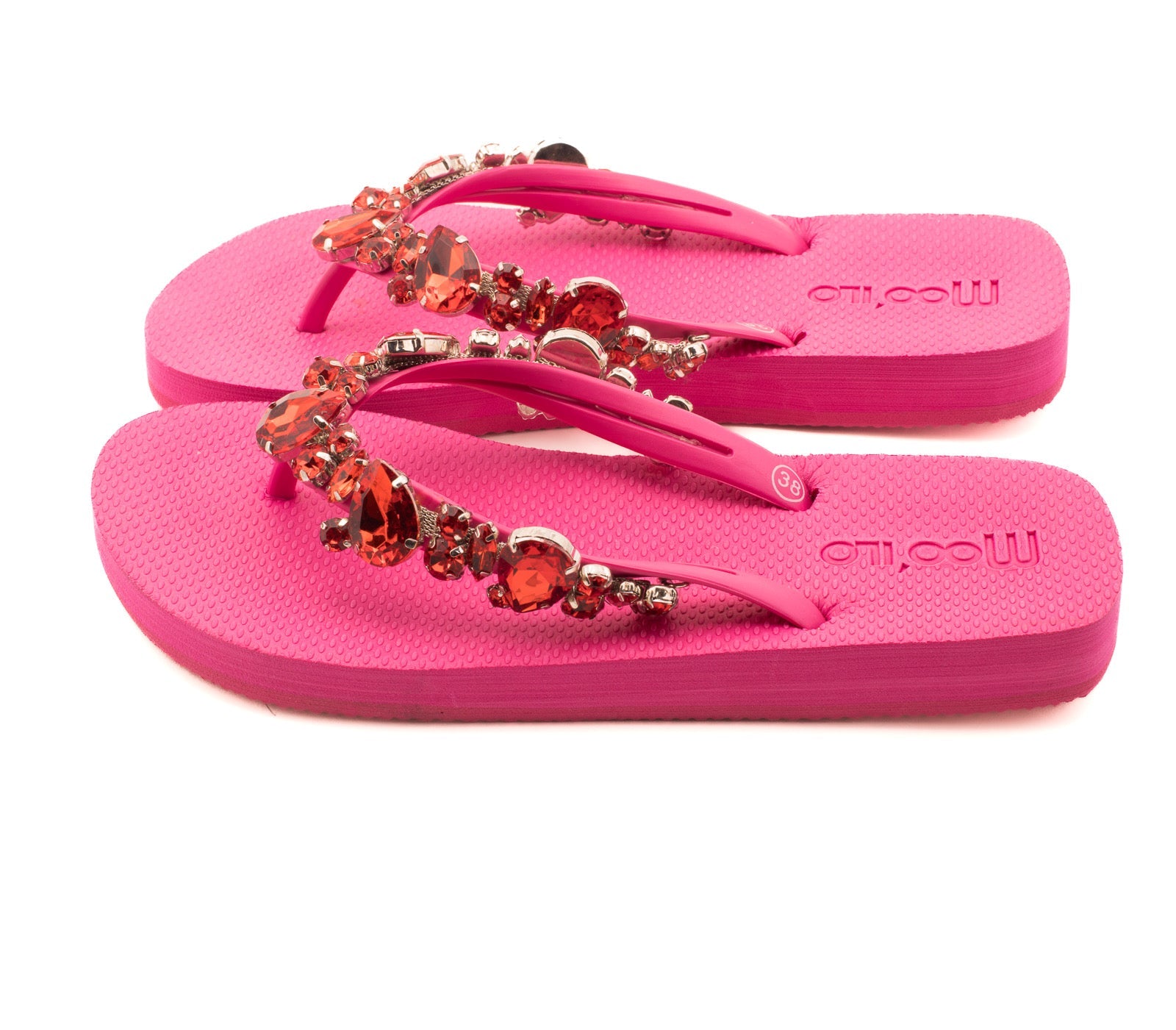 Flip-Flop / Katja - Pink-Rot / Modenshow Rückläufer