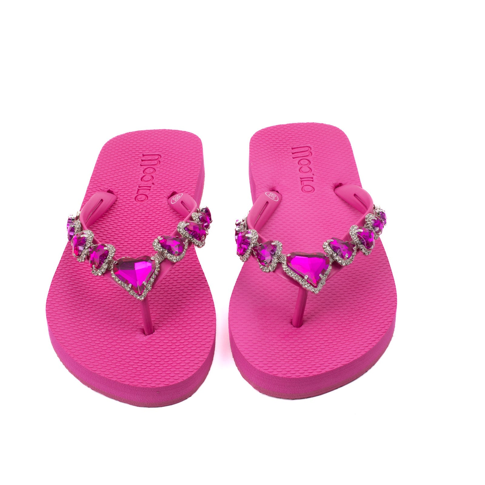 Flip-Flop / Herzen - Pink