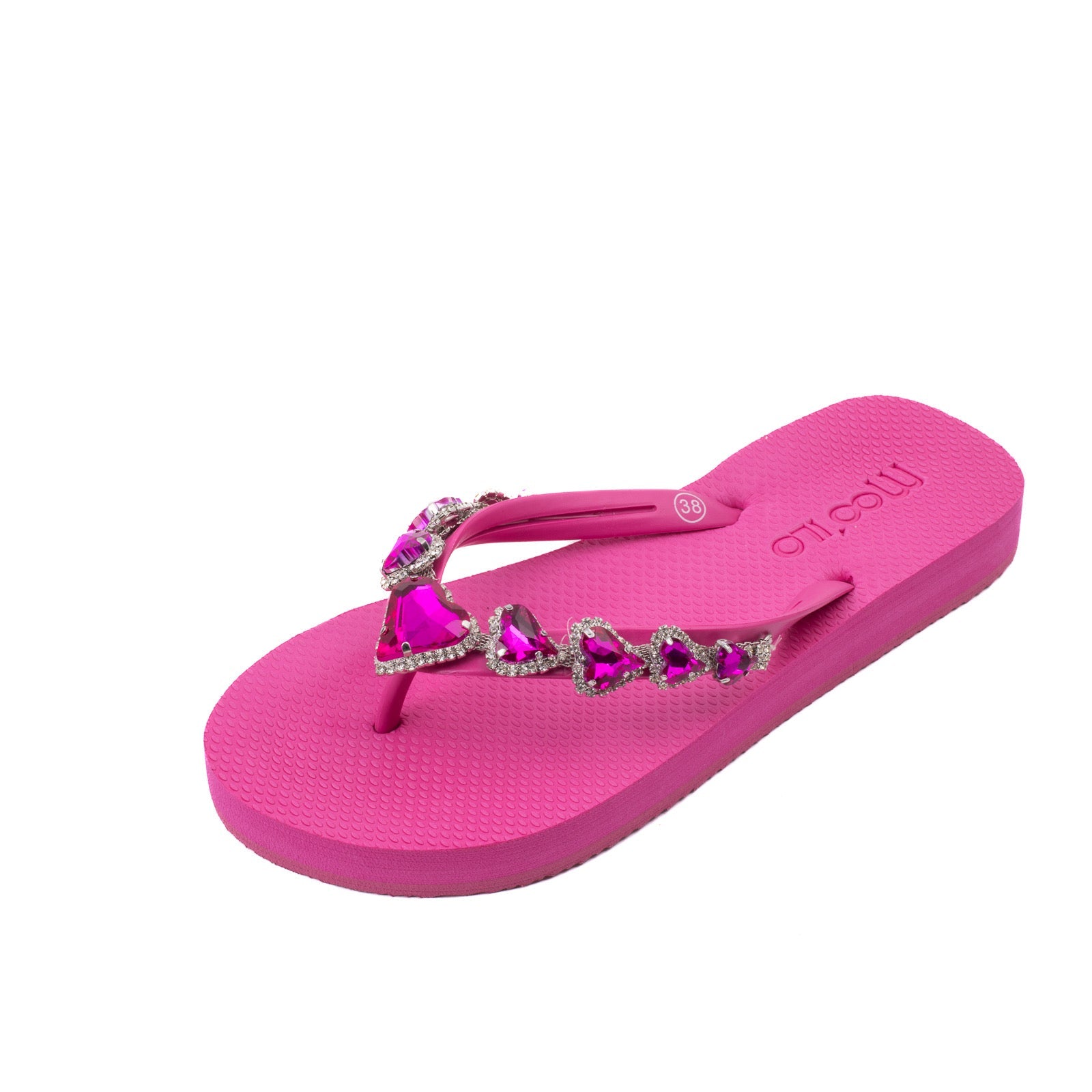 Flip-Flop / Herzen - Pink
