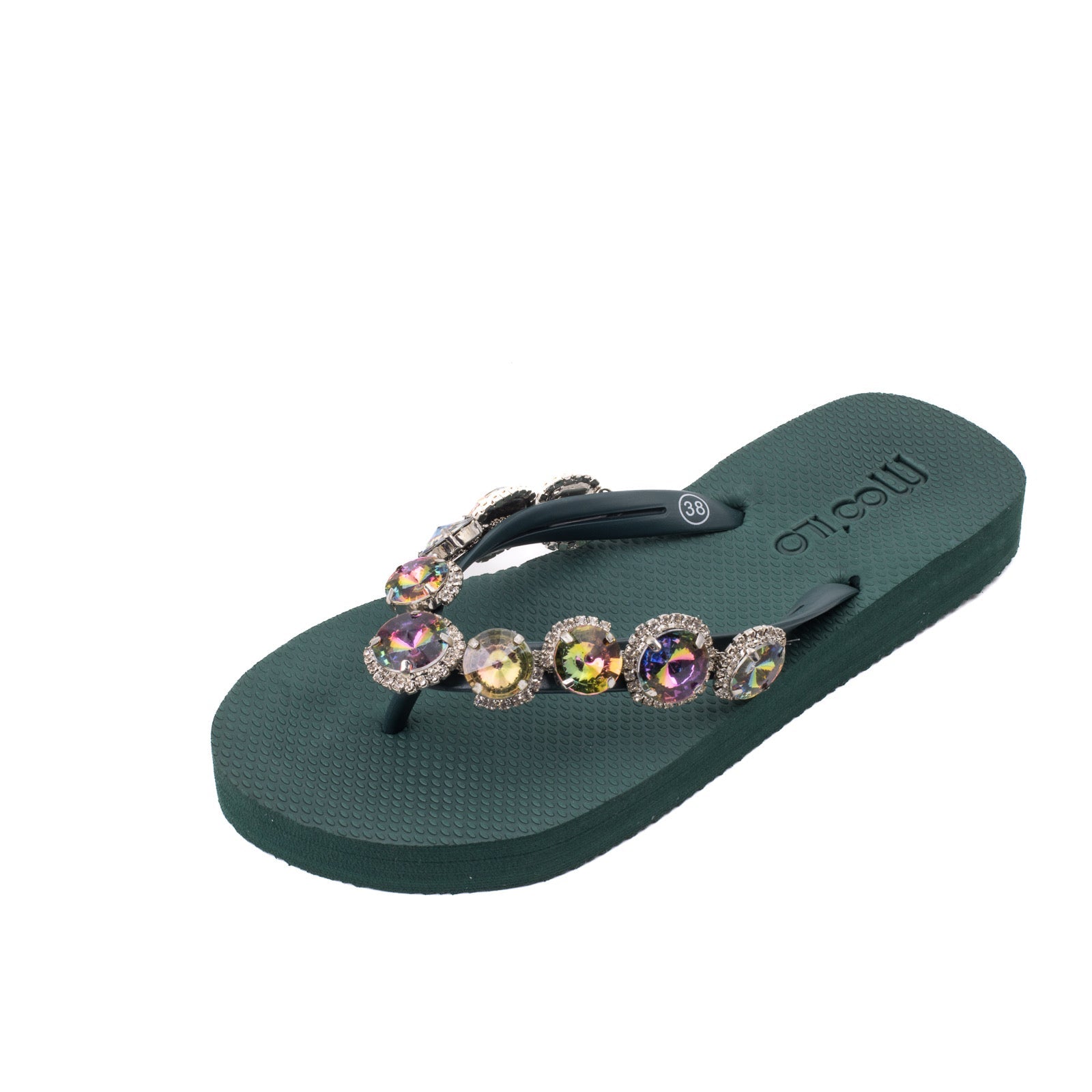 Flip-Flop / Rainbow - Dunkelgrün