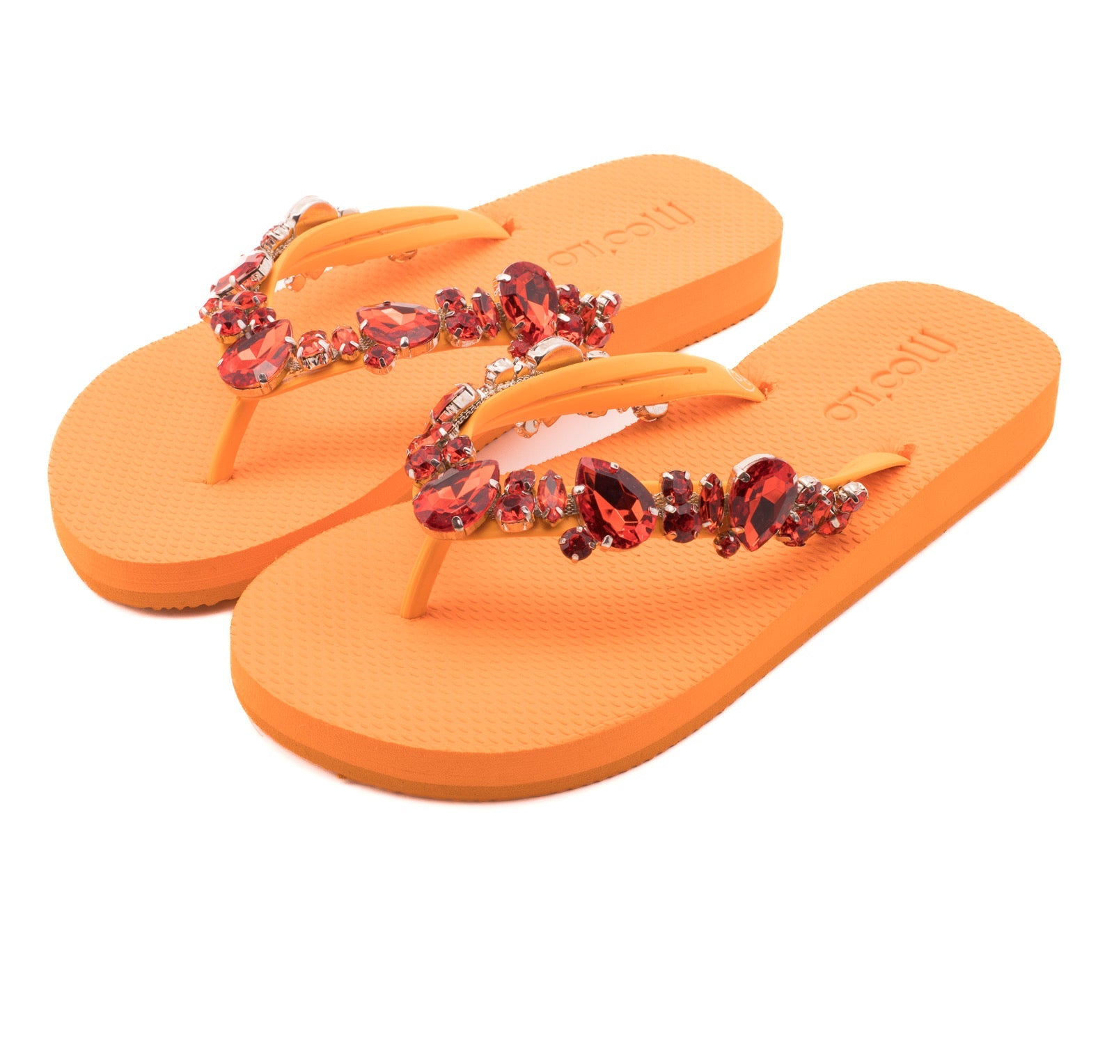 Flip-Flop / Katja - Orange - Rot