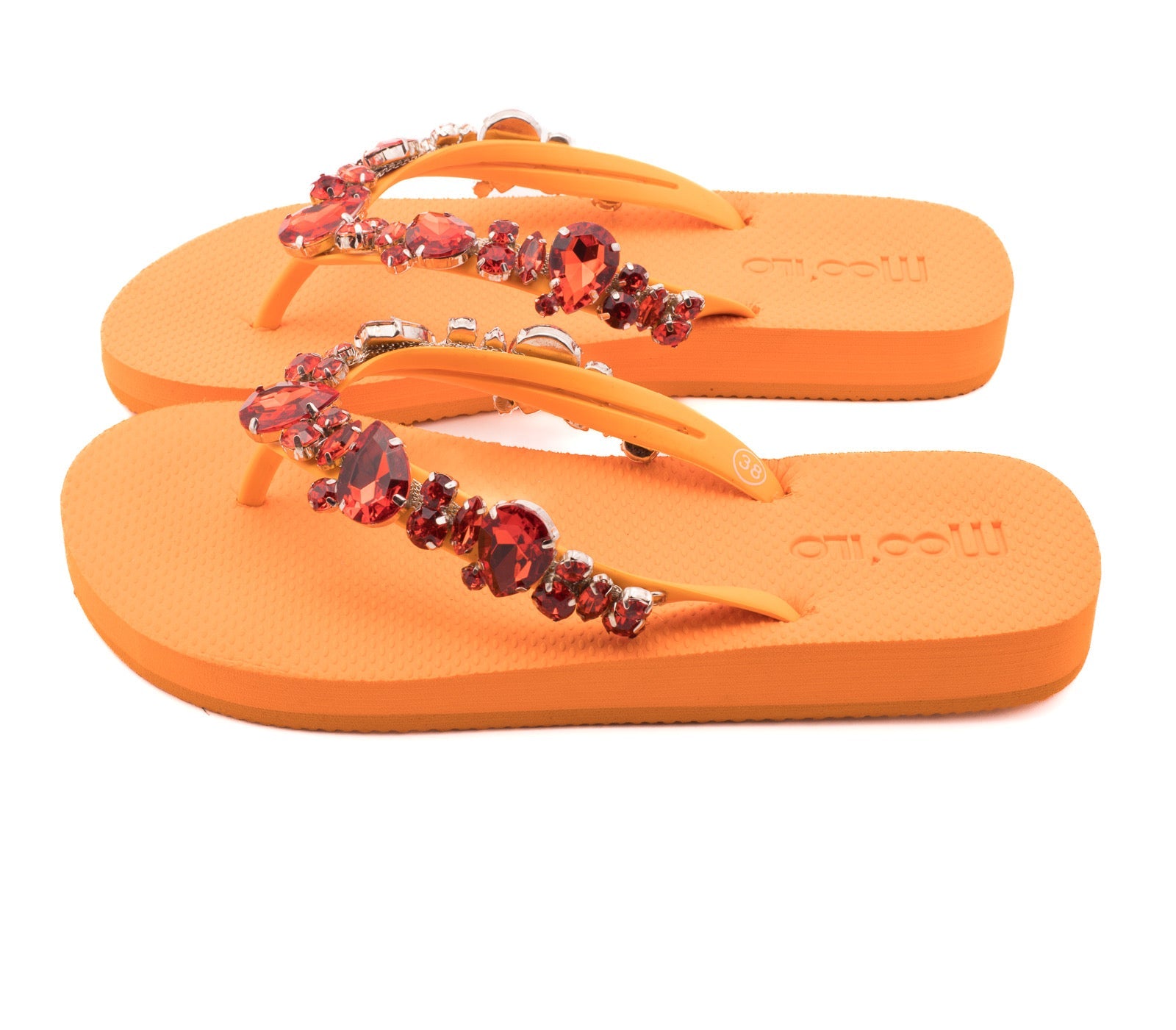 Flip-Flop / Katja - Orange - Rot
