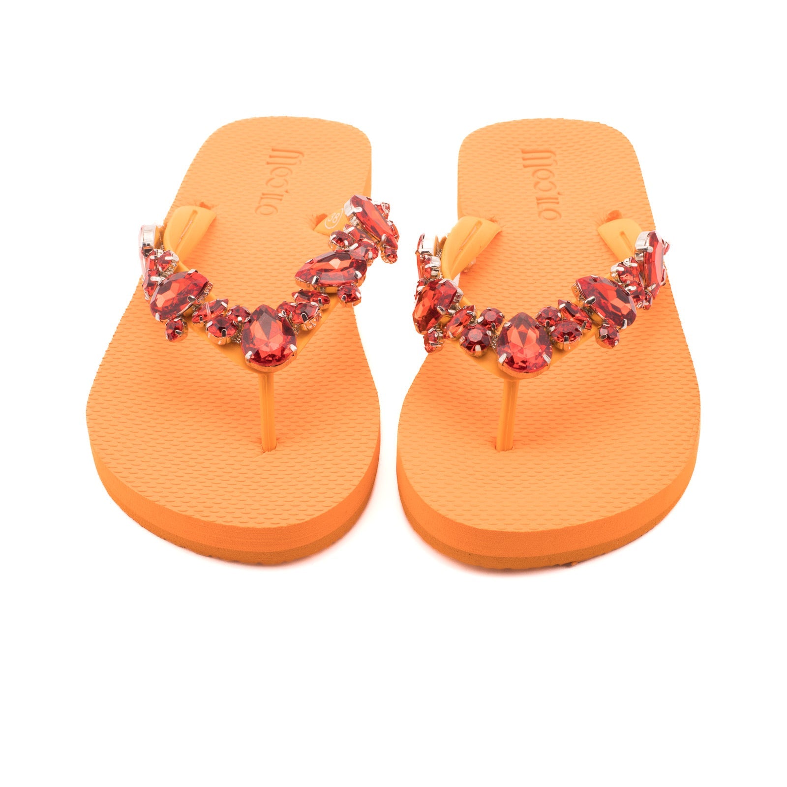 Flip-Flop / Katja - Orange - Rot